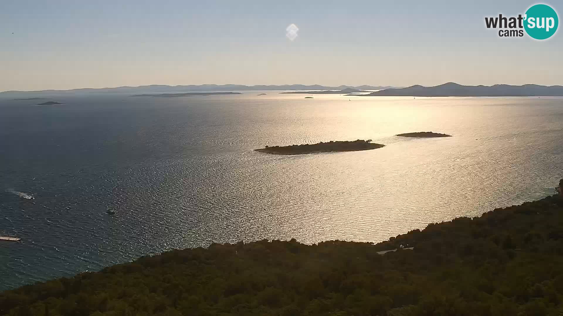 Webcam Pakoštane – Drage – Kornati – Vransko Jezero