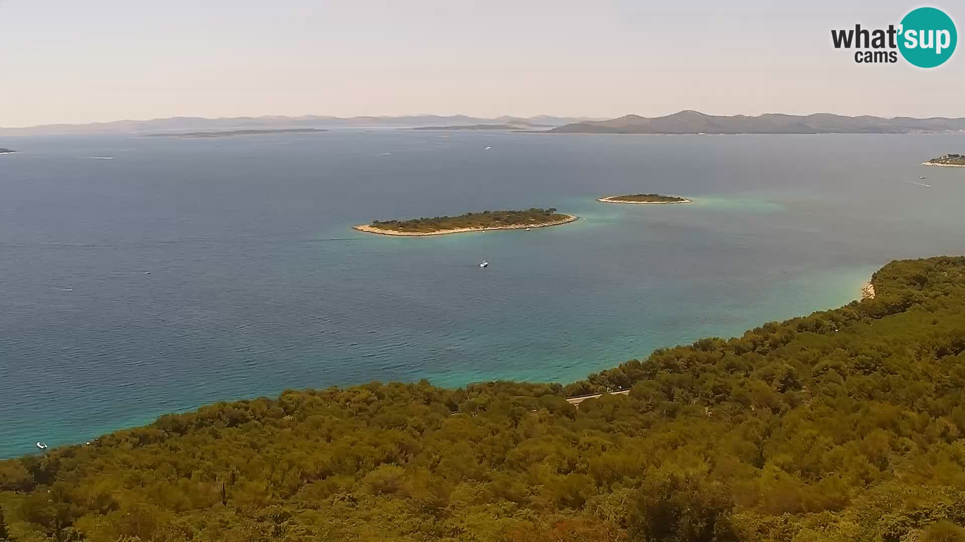 Live cam Pakoštane – Drage – Kornati – Vransko Jezero