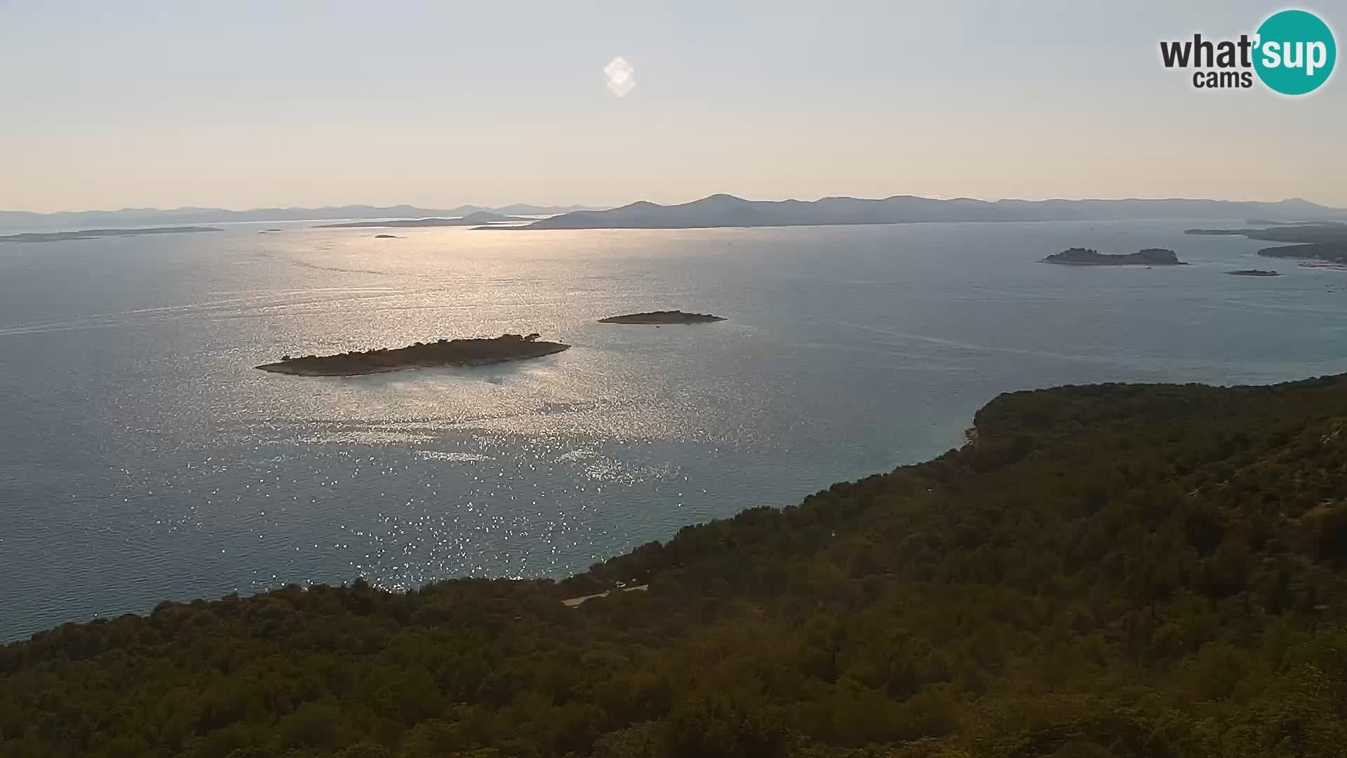 Webcam Pakoštane – Drage – Kornati – Vransko Jezero