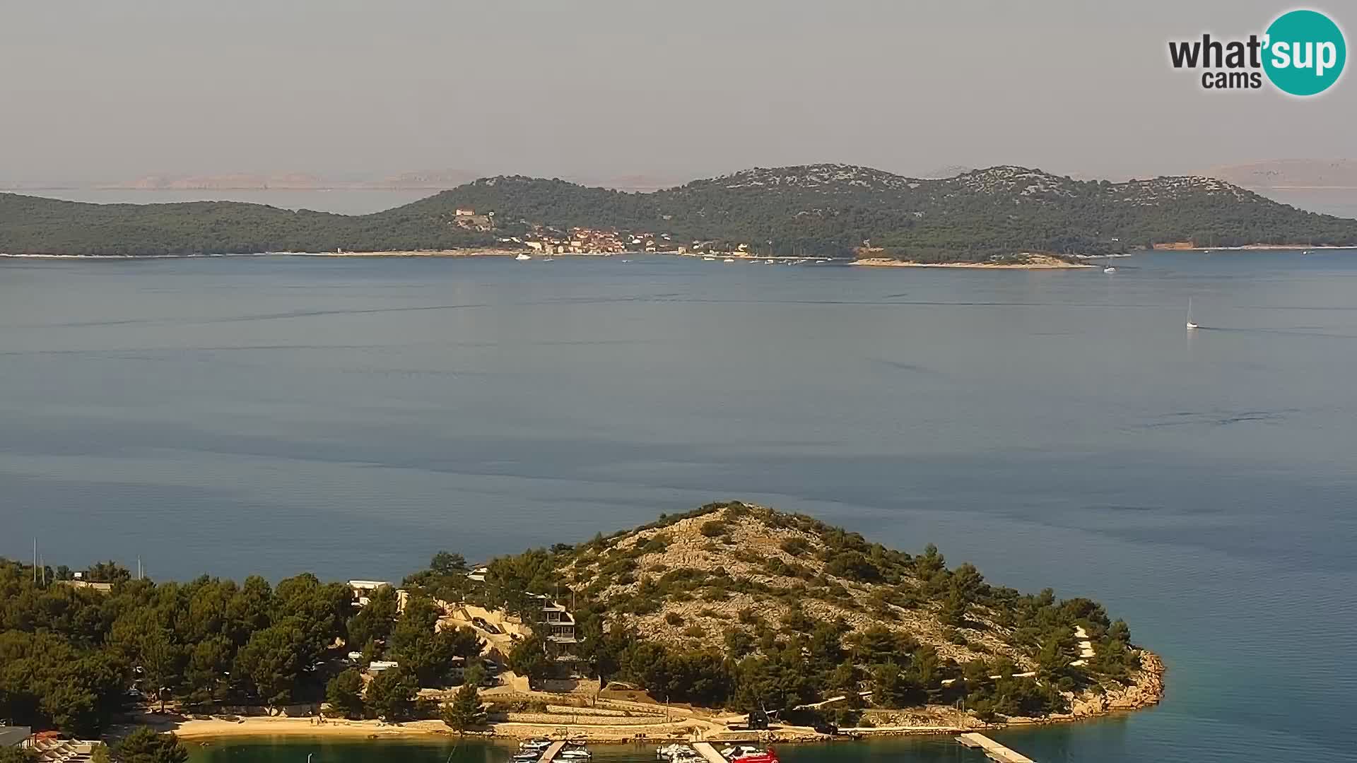 Livecam Pakoštane – Drage – Kornati – Vransko Jezero