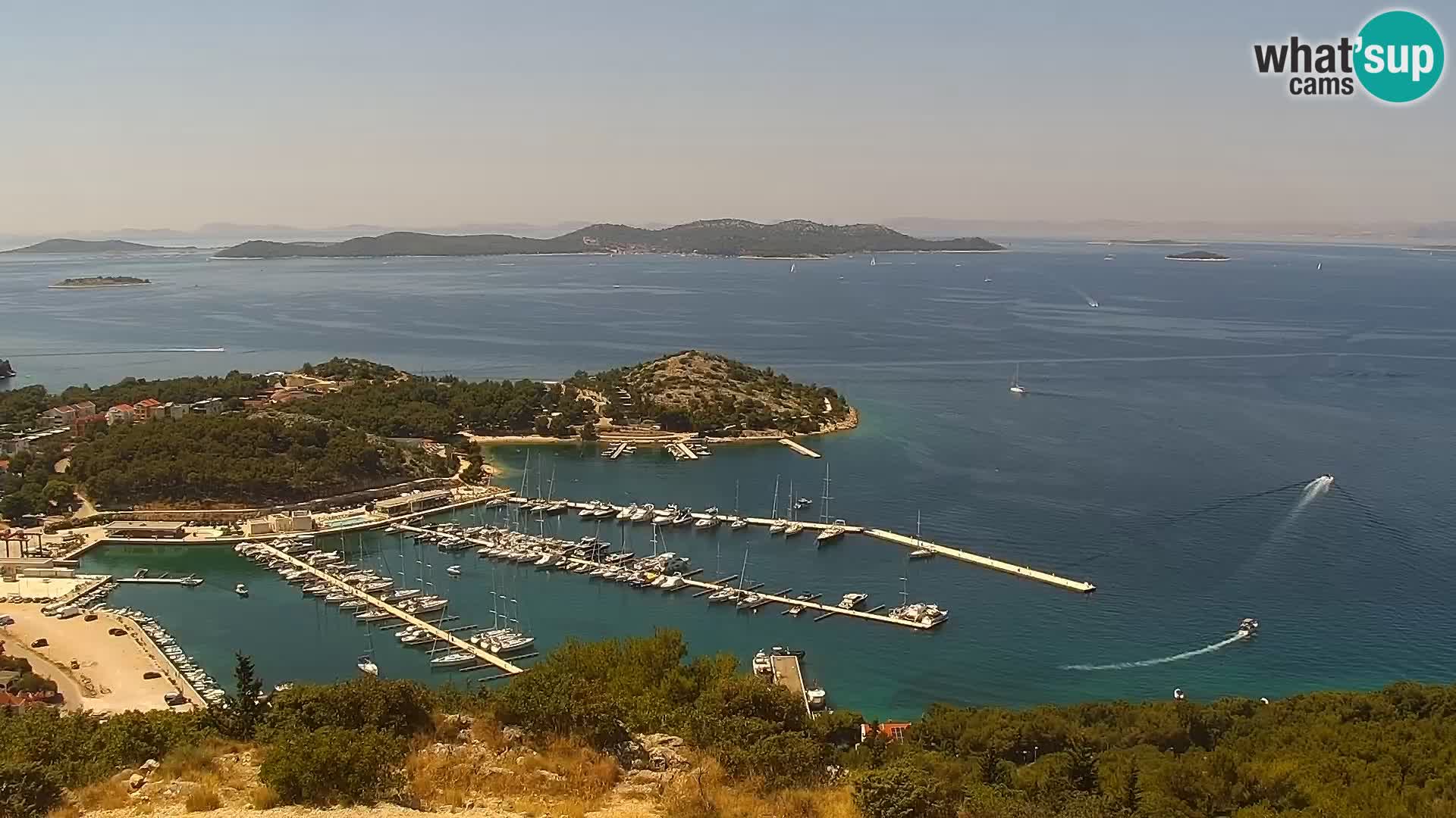 Livecam Pakoštane – Drage – Kornati – Vransko Jezero