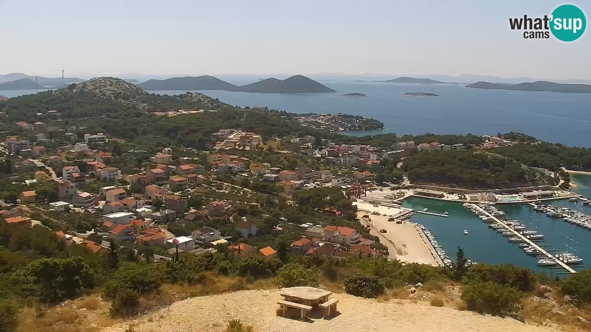Livecam Pakoštane – Drage – Kornati – Vransko Jezero