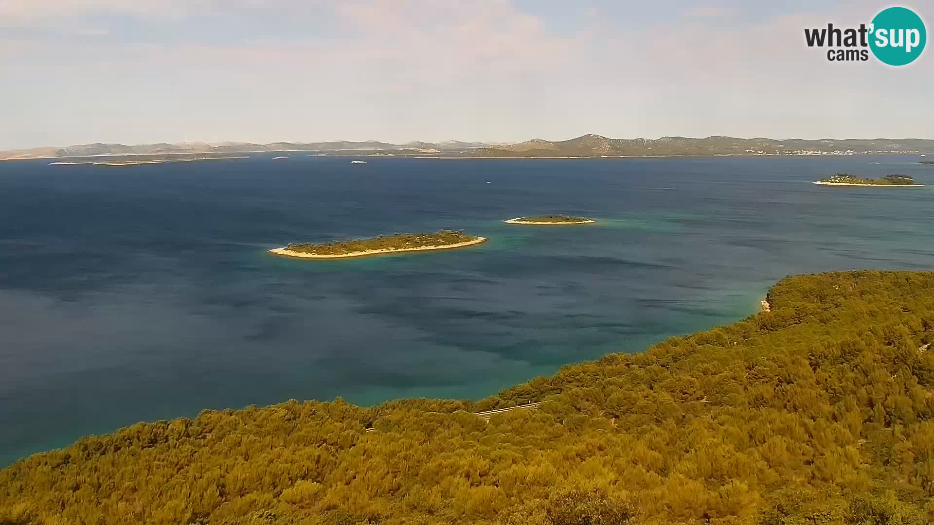 Webcam Pakoštane – Drage – Kornati – Vransko Jezero