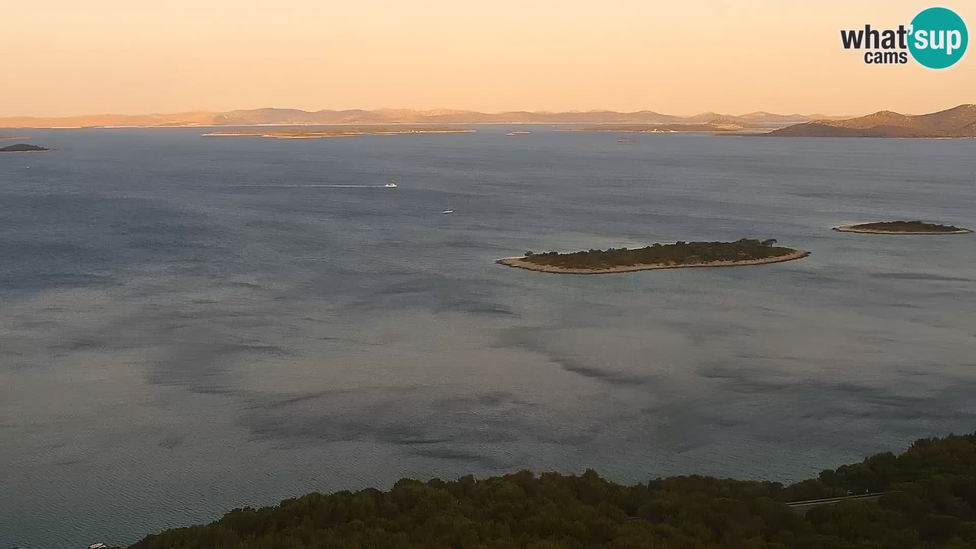 Live cam Pakoštane – Drage – Kornati – Vransko Jezero
