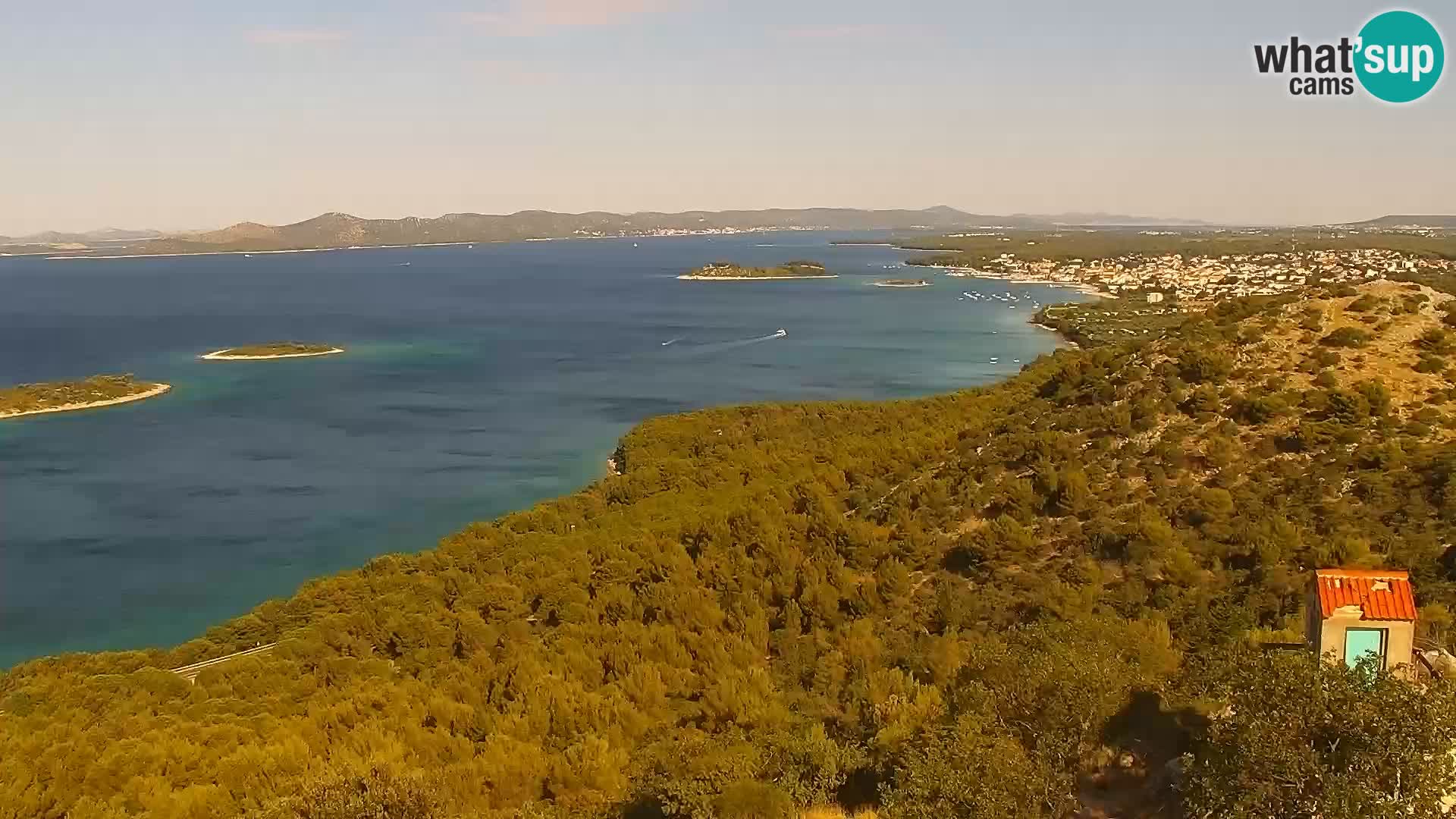 Live cam Pakoštane – Drage – Kornati – Vransko Jezero