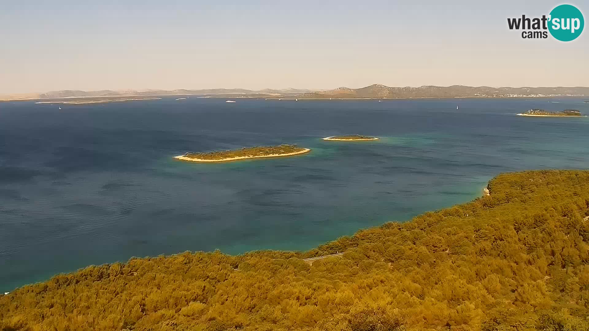Livecam Pakoštane – Drage – Kornati – Vransko Jezero
