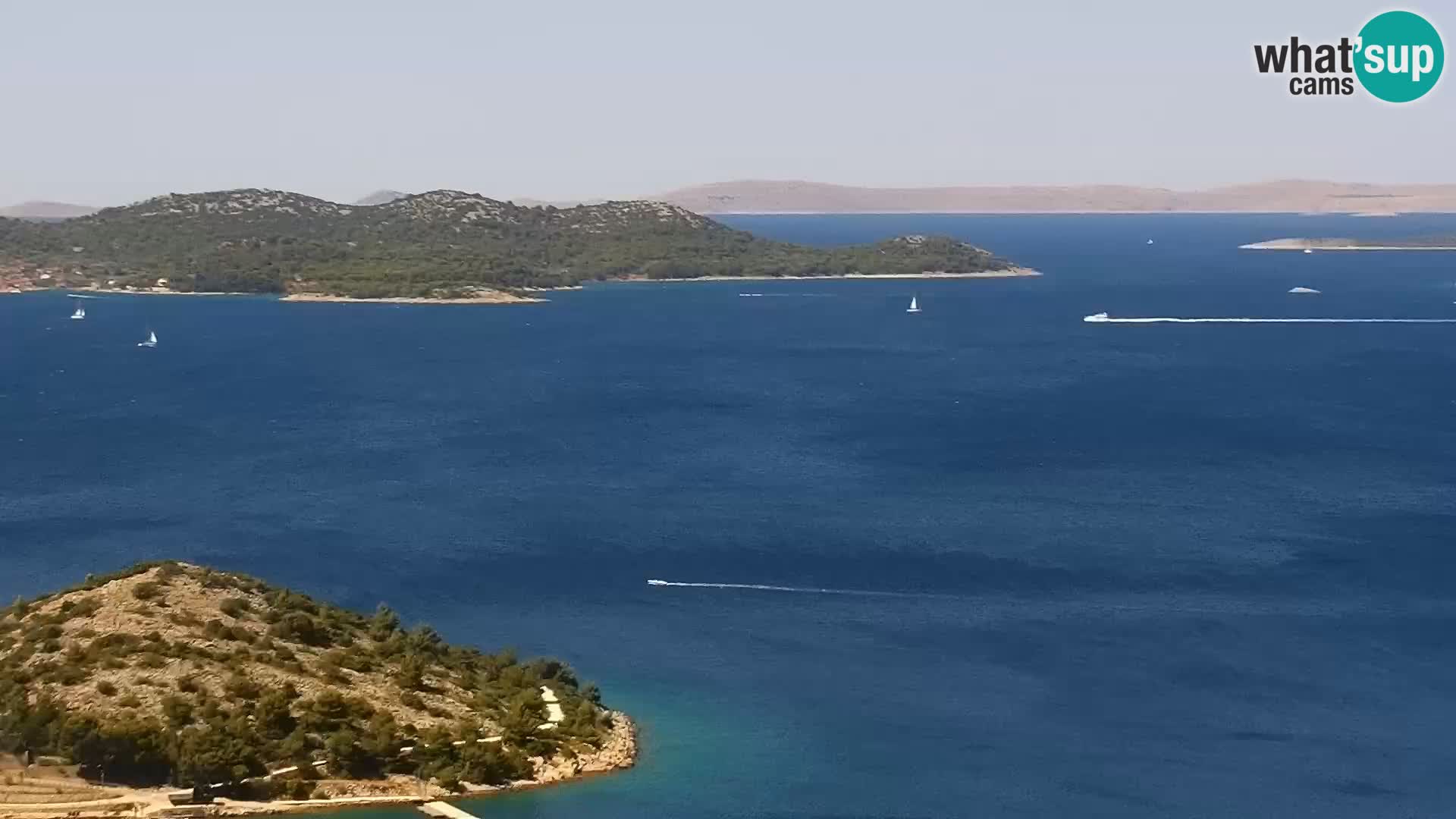 Livecam Pakoštane – Drage – Kornati – Vransko Jezero