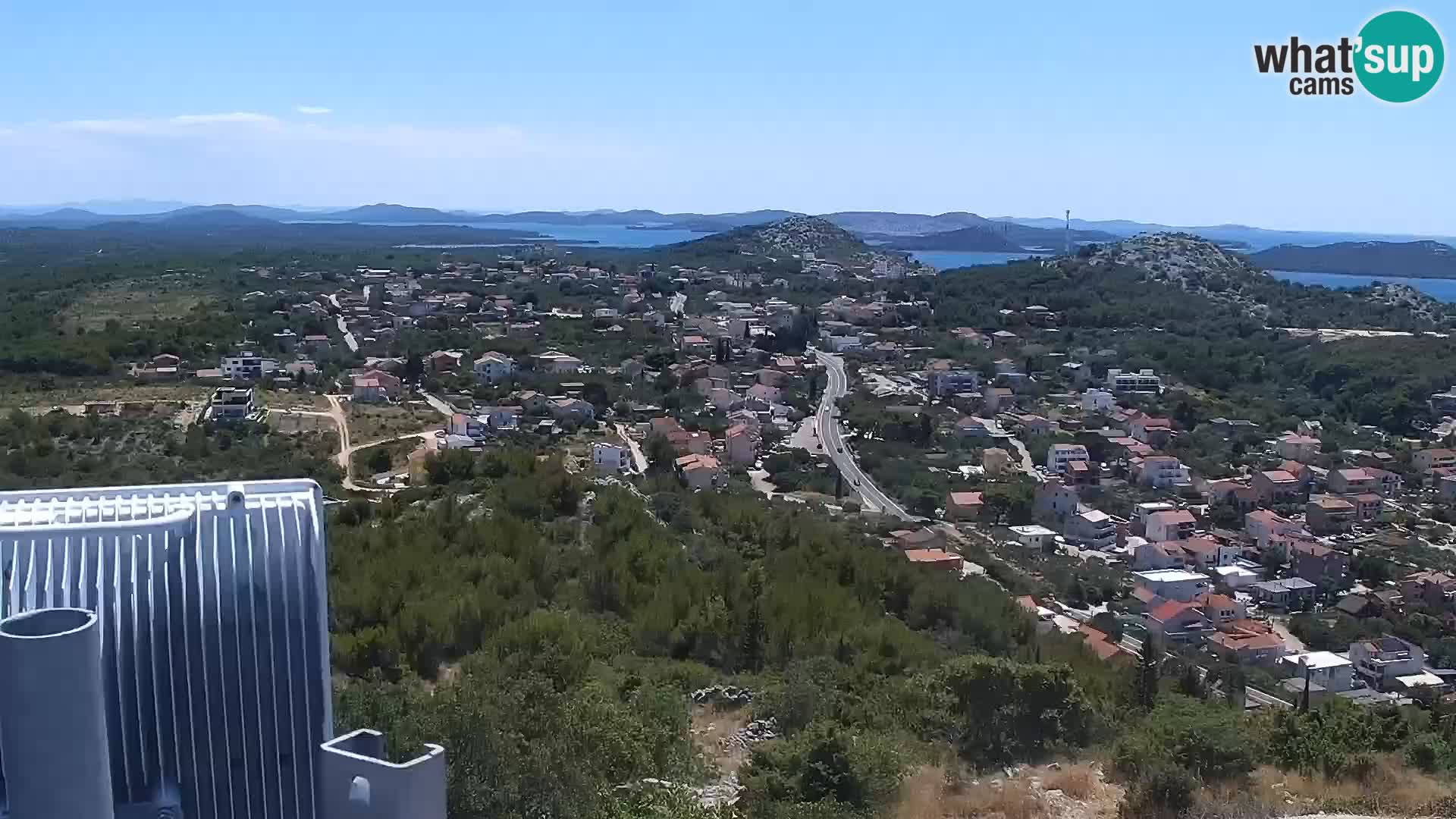 Spletna kamera Pakoštane – Drage – Kornati – Vransko Jezero