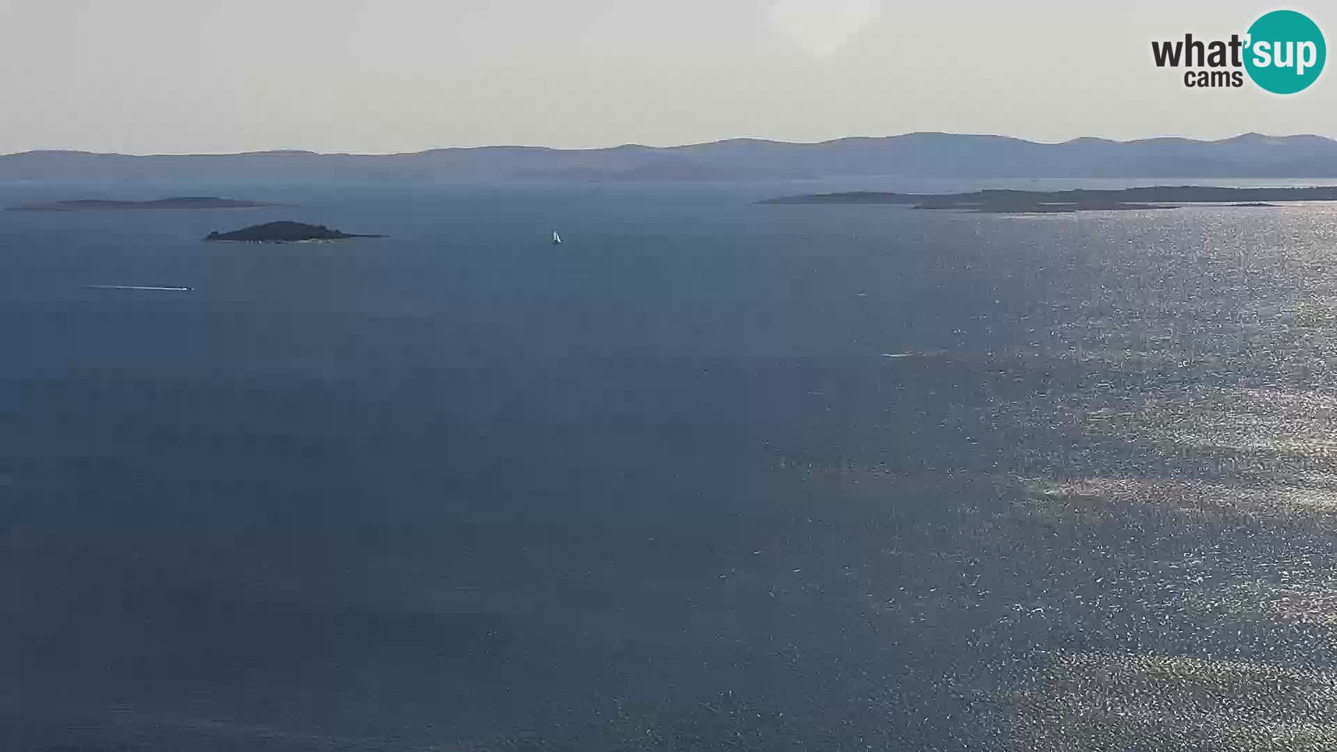 Spletna kamera Pakoštane – Drage – Kornati – Vransko Jezero