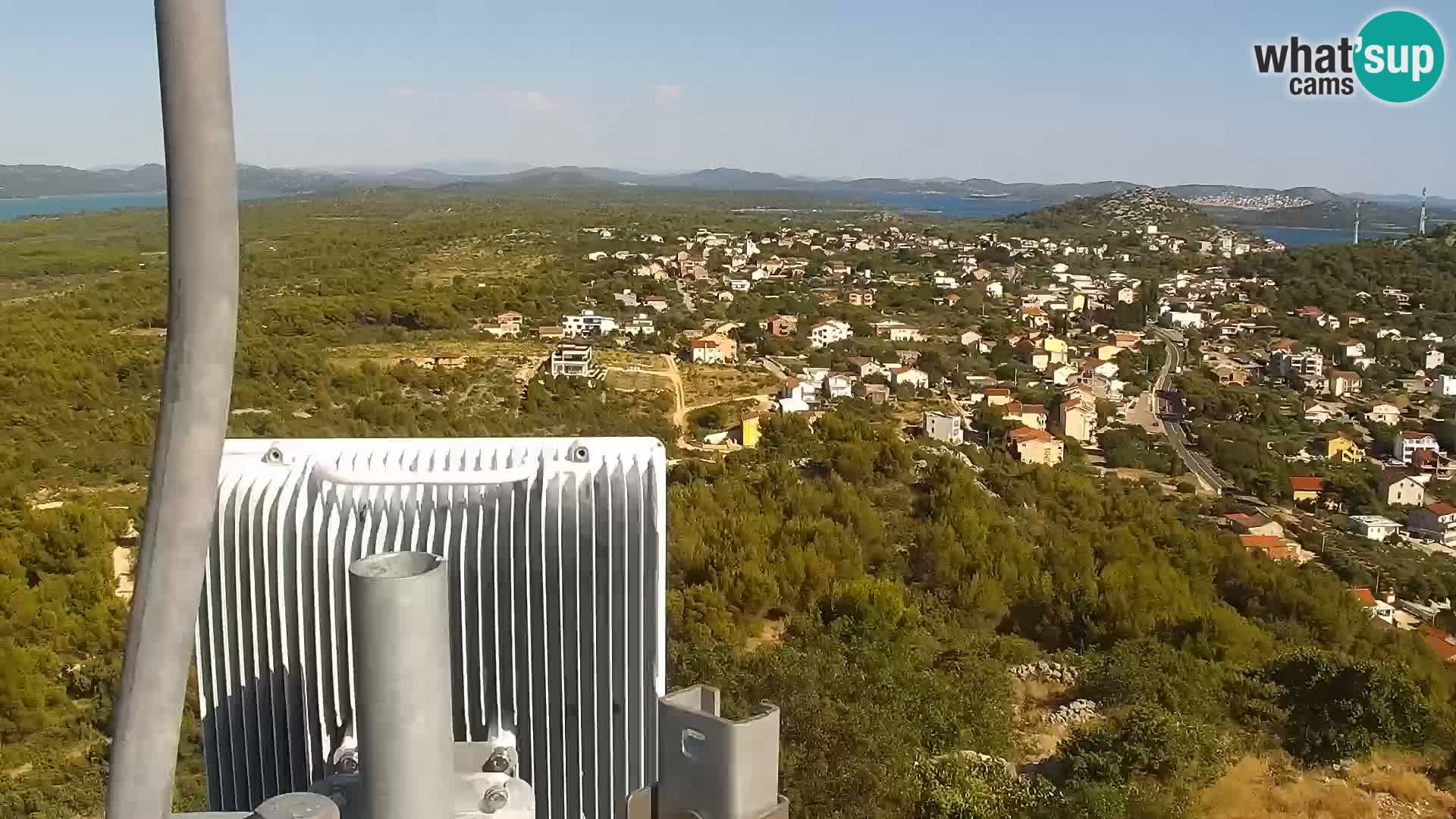 Spletna kamera Pakoštane – Drage – Kornati – Vransko Jezero