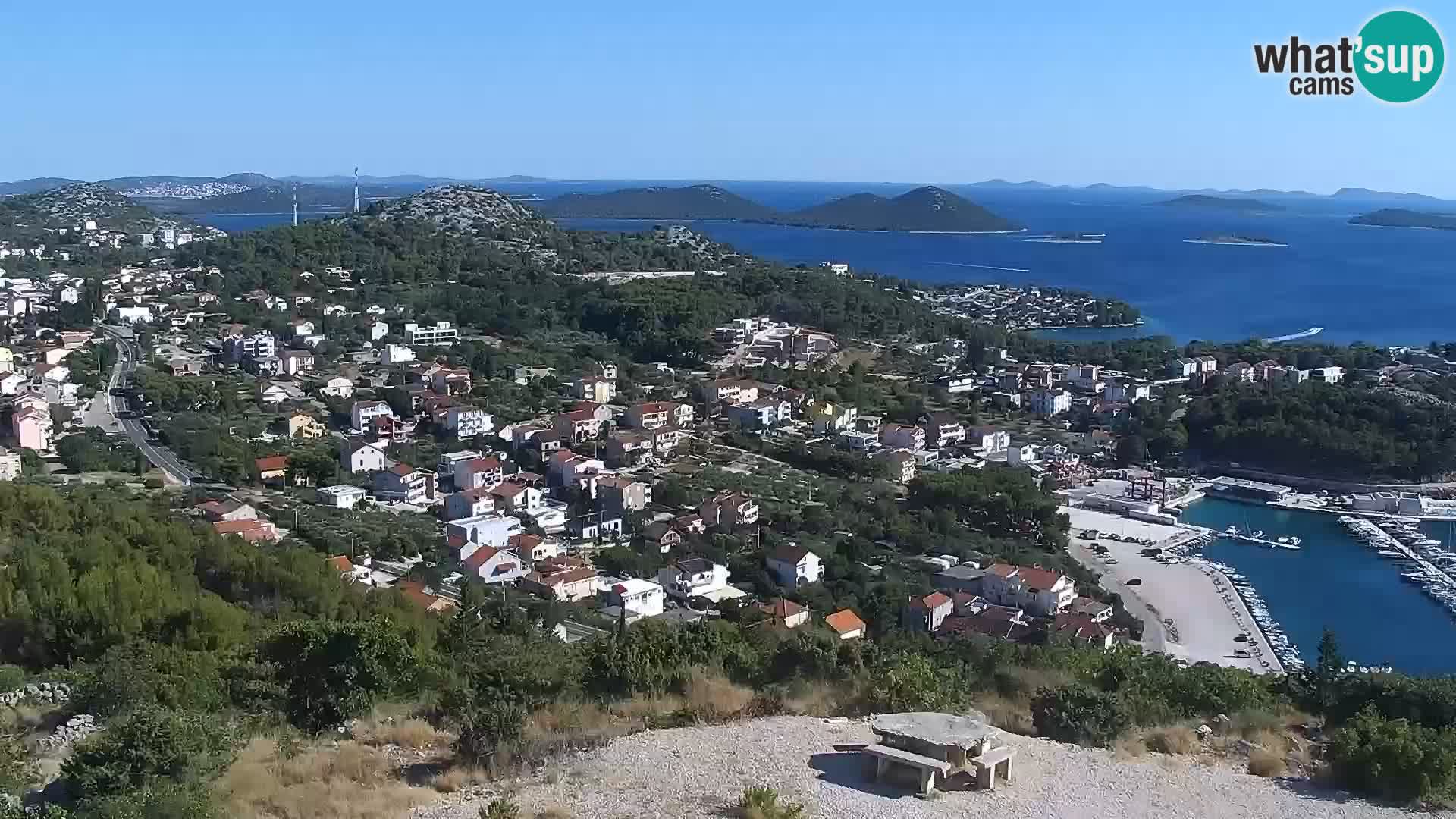 Webcam Pakoštane – Drage – Kornati – Vransko Jezero