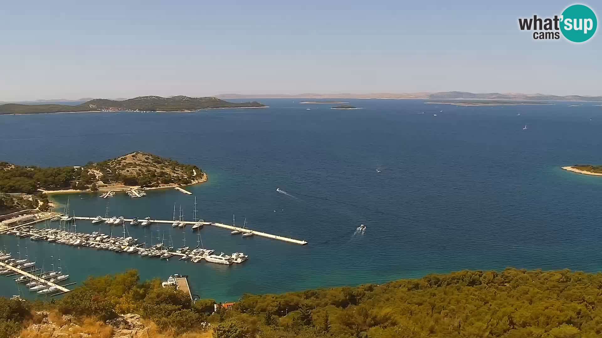 Livecam Pakoštane – Drage – Kornati – Vransko Jezero