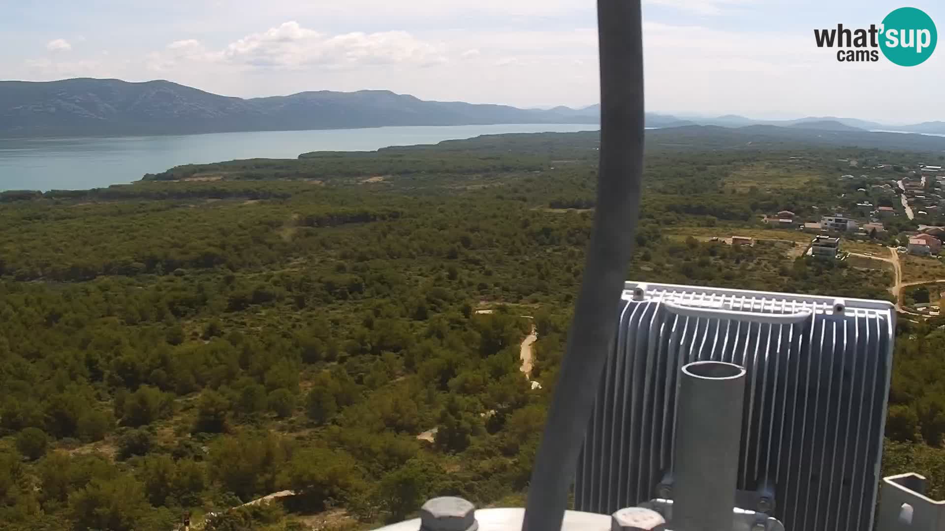 Spletna kamera Pakoštane – Drage – Kornati – Vransko Jezero