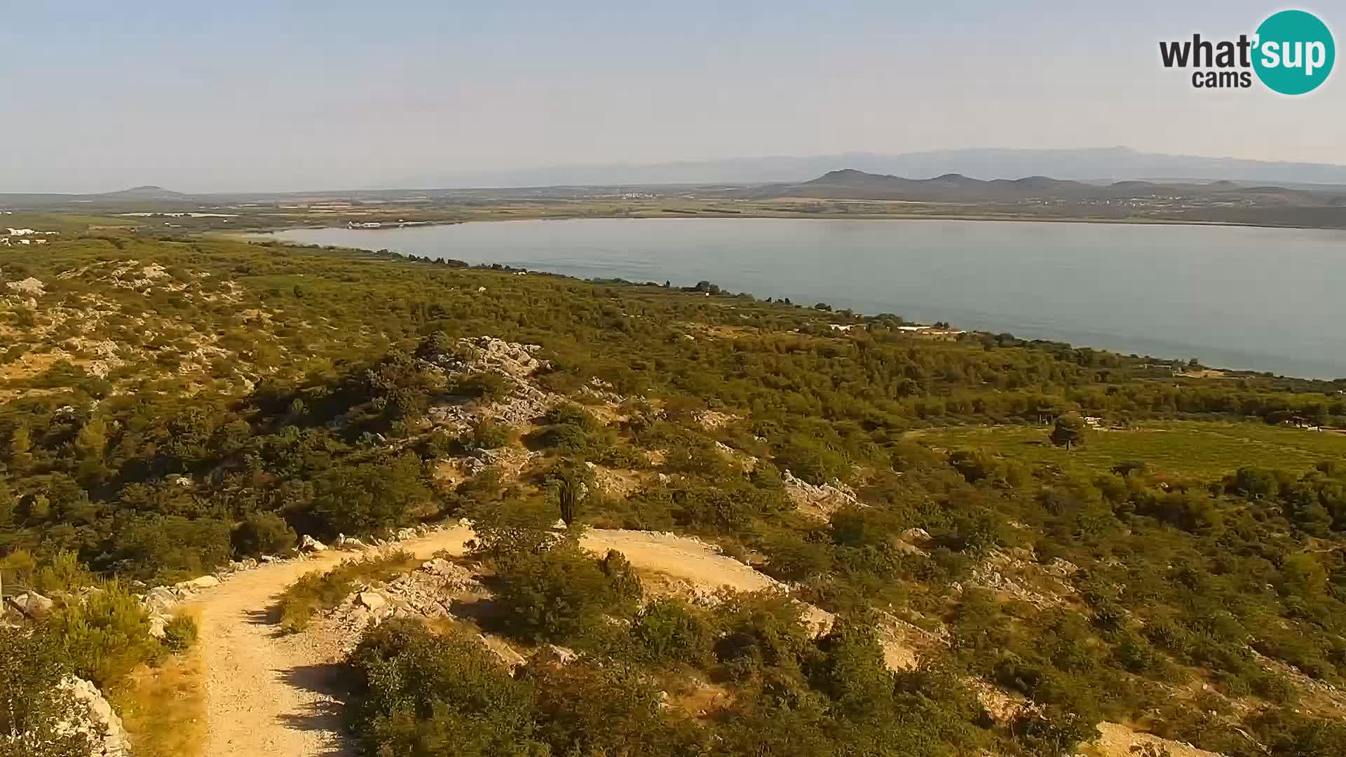 Webcam Pakoštane – Drage – Kornati – Vransko Jezero