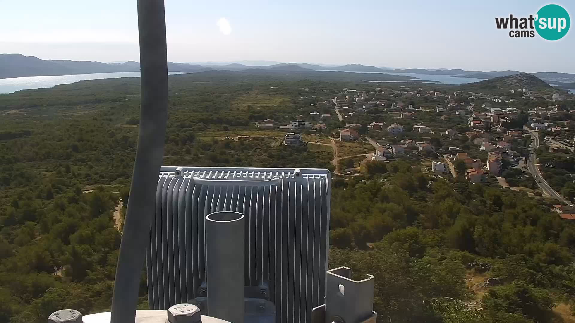 Spletna kamera Pakoštane – Drage – Kornati – Vransko Jezero
