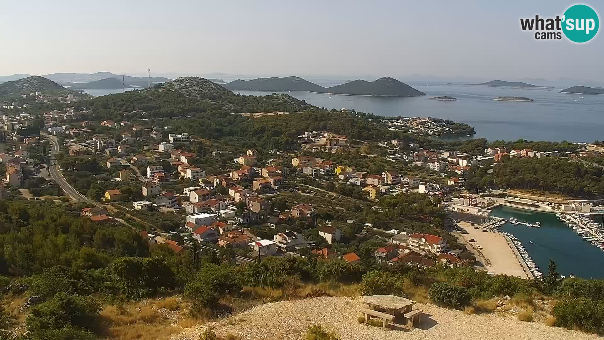 Live cam Pakoštane – Drage – Kornati – Vransko Jezero