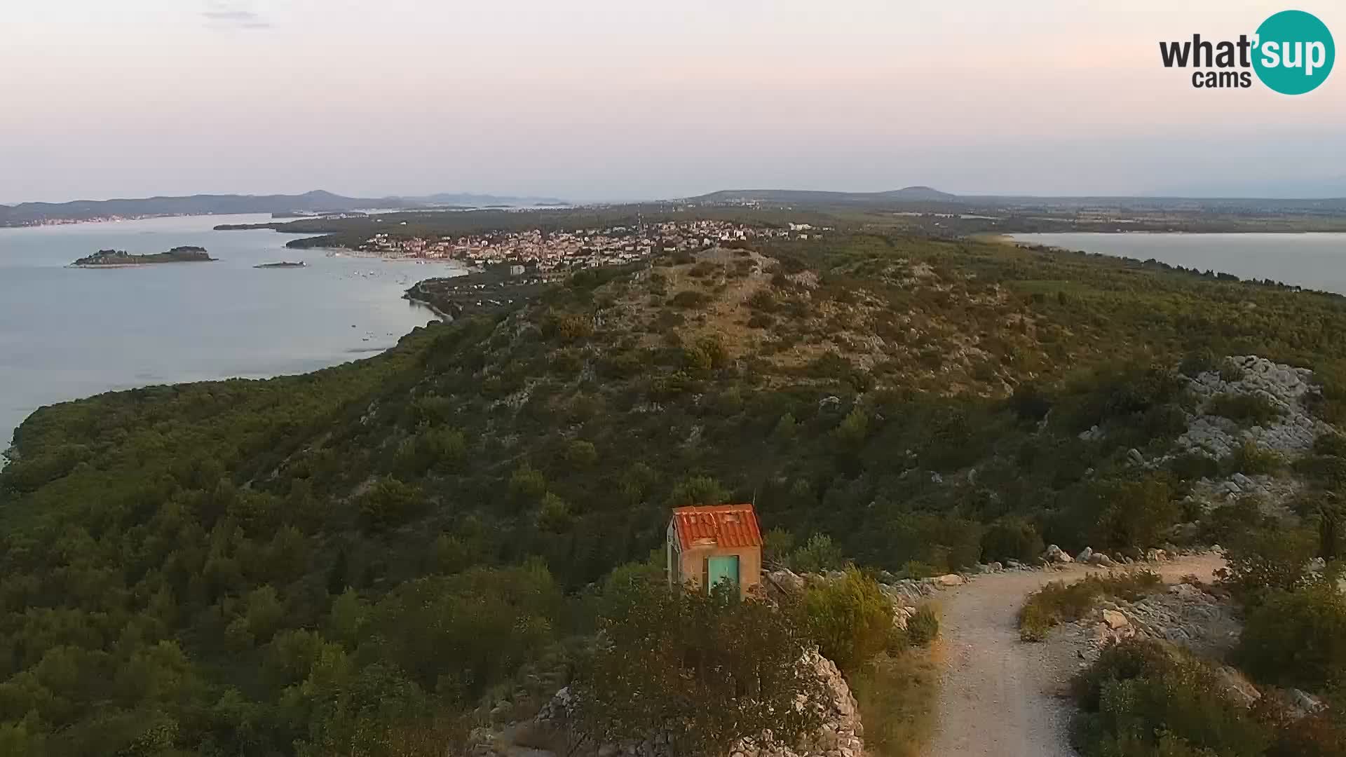 Webcam Pakoštane – Drage – Kornati – Vransko Jezero
