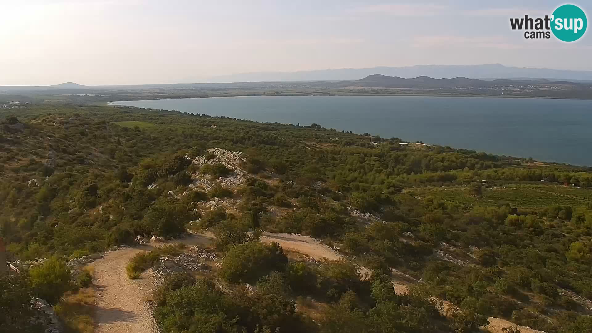 Webcam Pakoštane – Drage – Kornati – Vransko Jezero