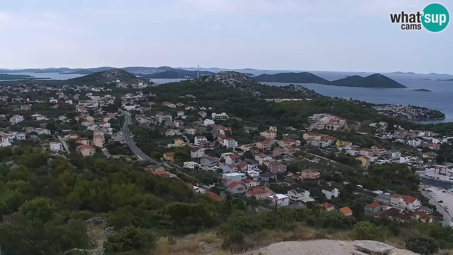 Webcam Pakoštane – Drage – Kornati – Vransko Jezero
