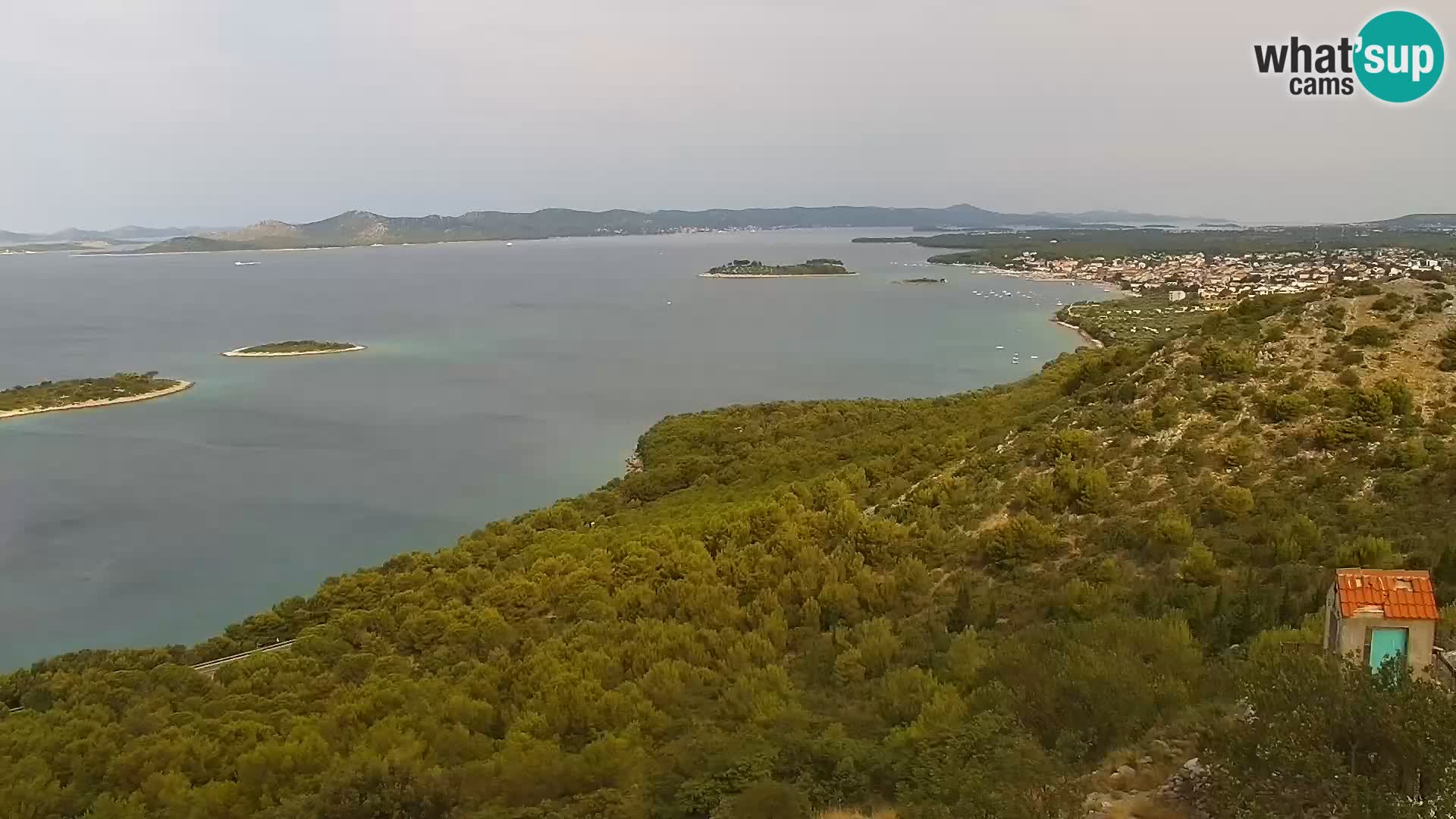 Live cam Pakoštane – Drage – Kornati – Vransko Jezero
