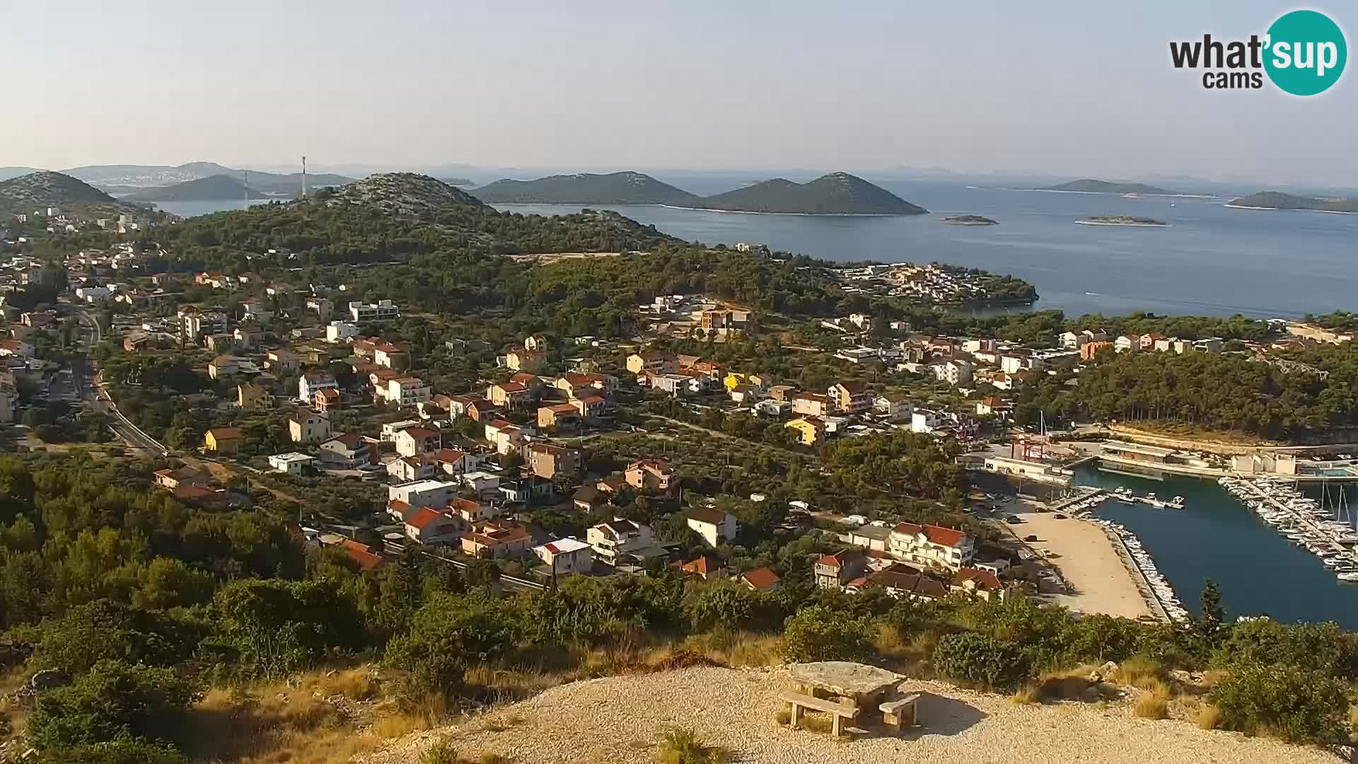 Live cam Pakoštane – Drage – Kornati – Vransko Jezero