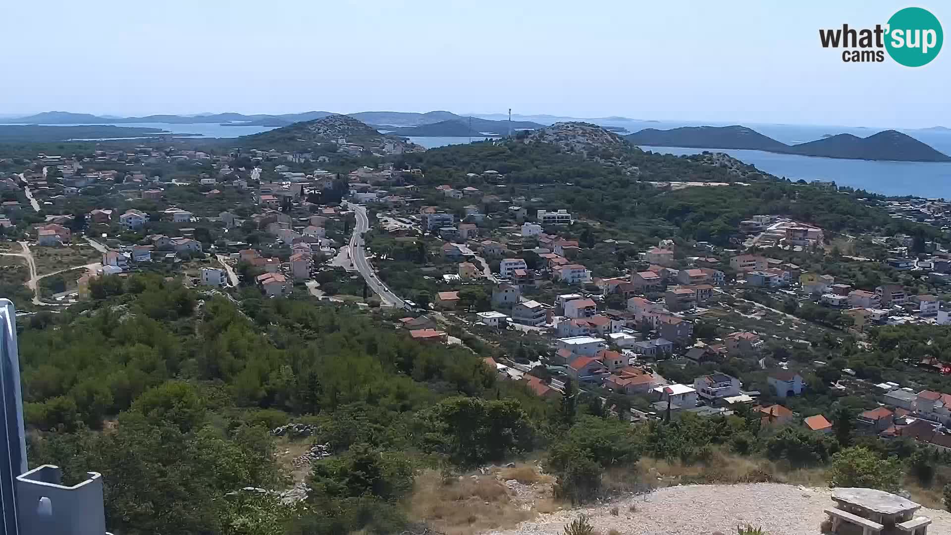 Webcam Pakoštane – Drage – Kornati – Vransko Jezero