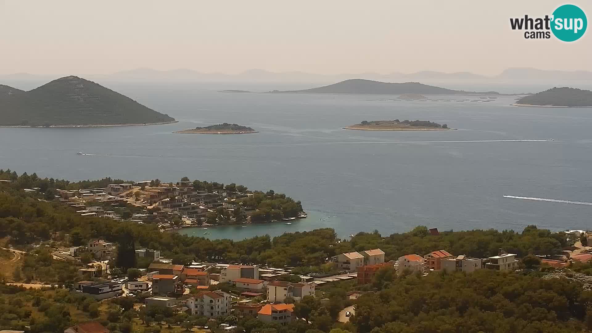 Webcam Pakoštane – Drage – Kornati – Vransko Jezero