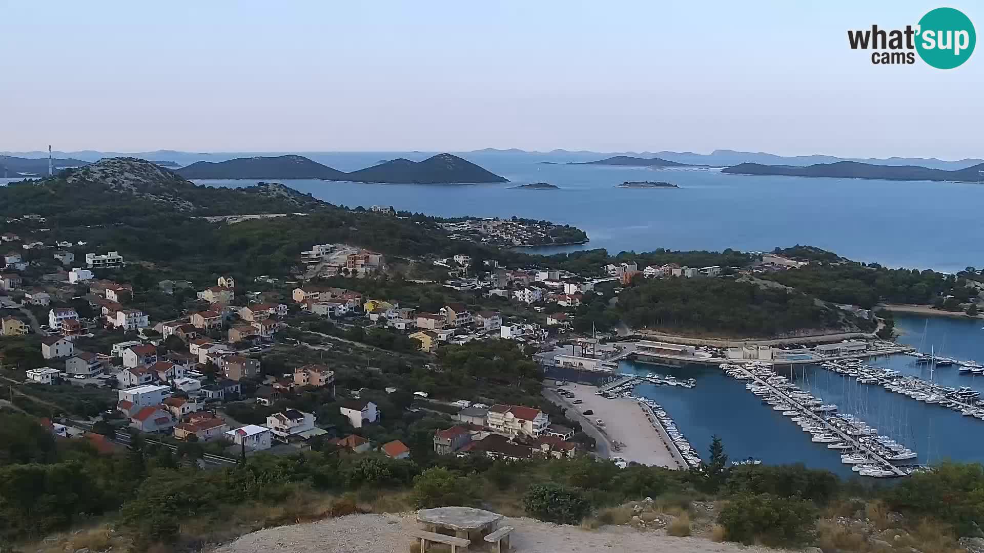 Livecam Pakoštane – Drage – Kornati – Vransko Jezero