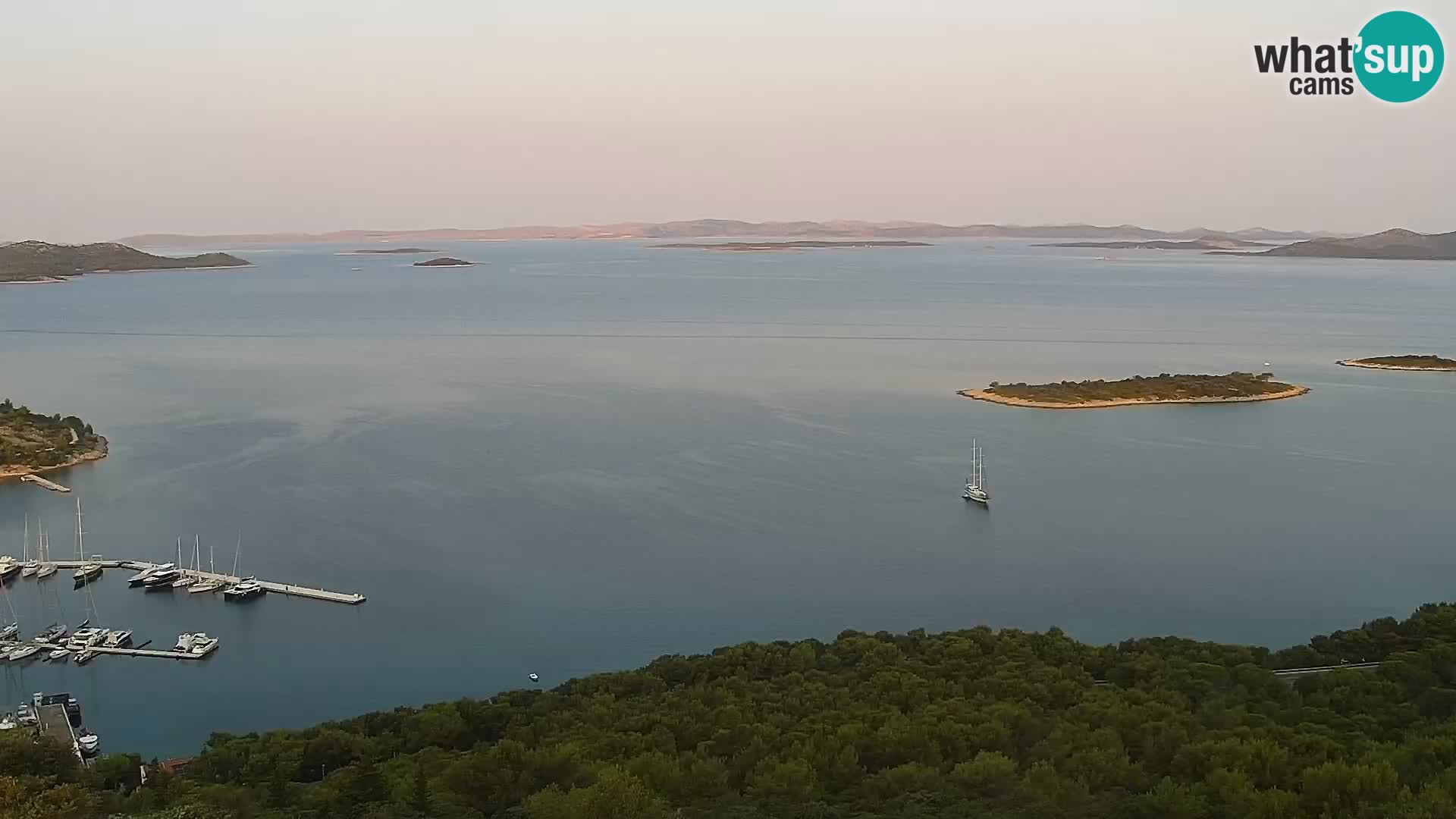 Livecam Pakoštane – Drage – Kornati – Vransko Jezero