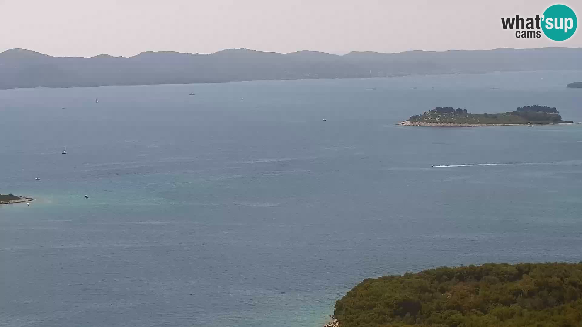 Webcam Pakoštane – Drage – Kornati – Vransko Jezero