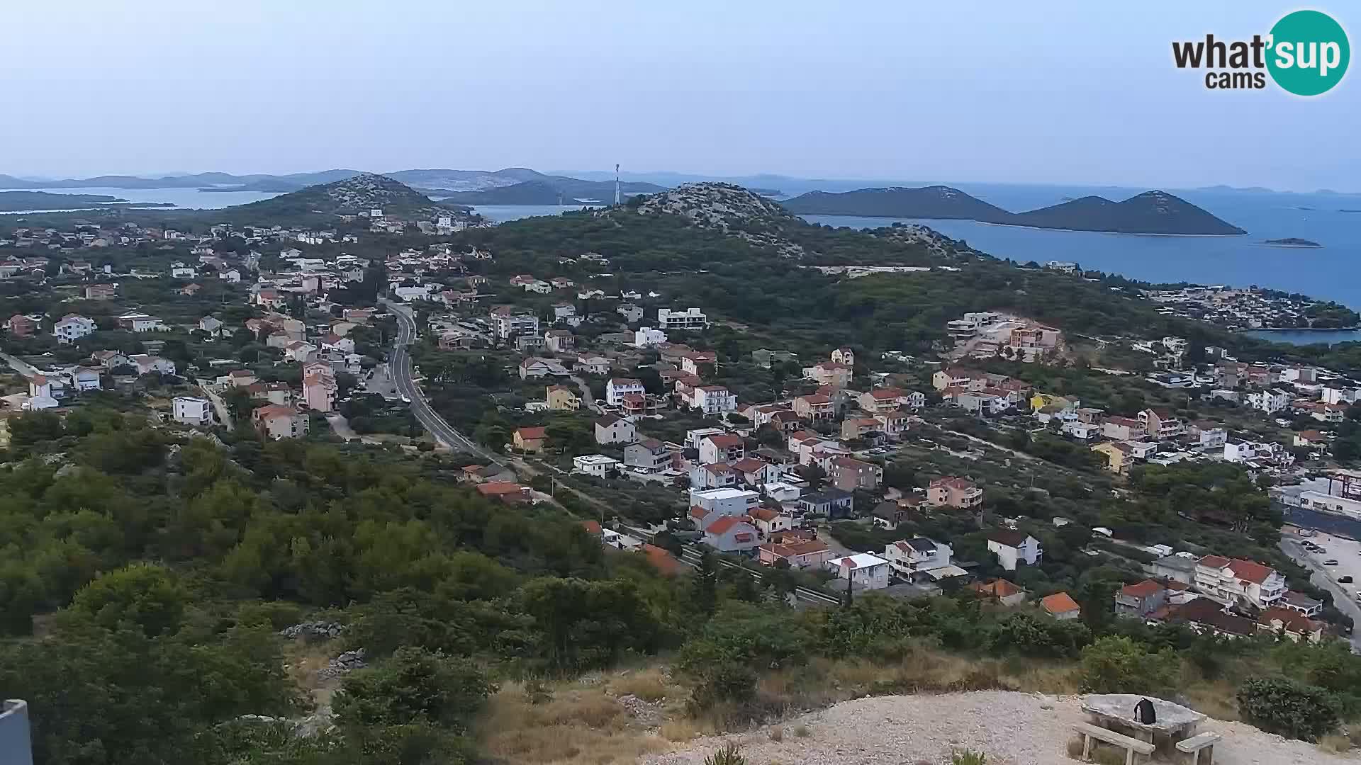 Webcam Pakoštane – Drage – Kornati – Vransko Jezero
