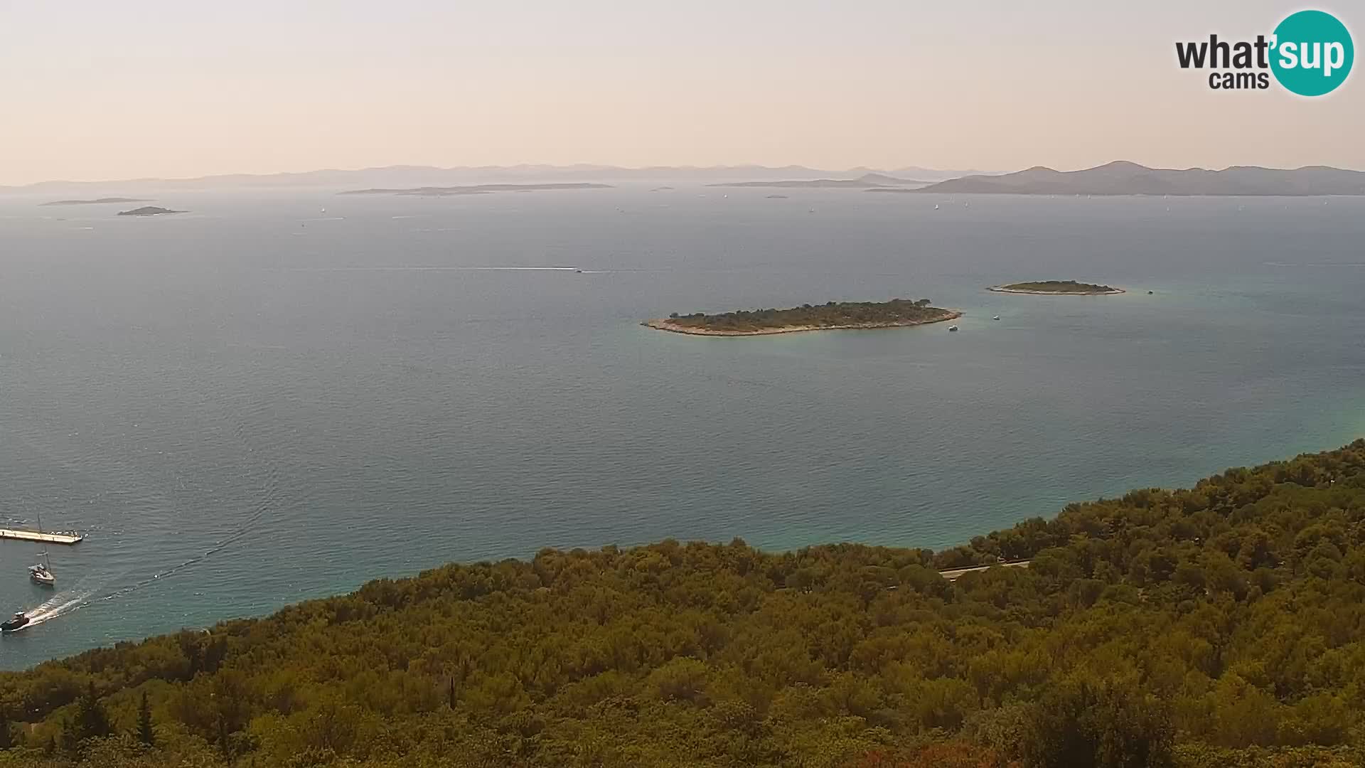 Livecam Pakoštane – Drage – Kornati – Vransko Jezero