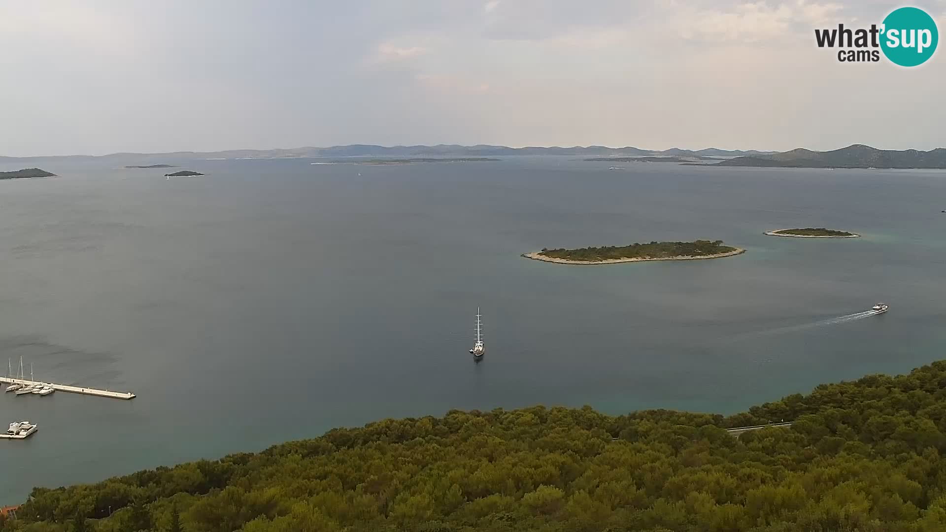 Web kamere Pakoštane – Drage – Kornati – Vransko Jezero