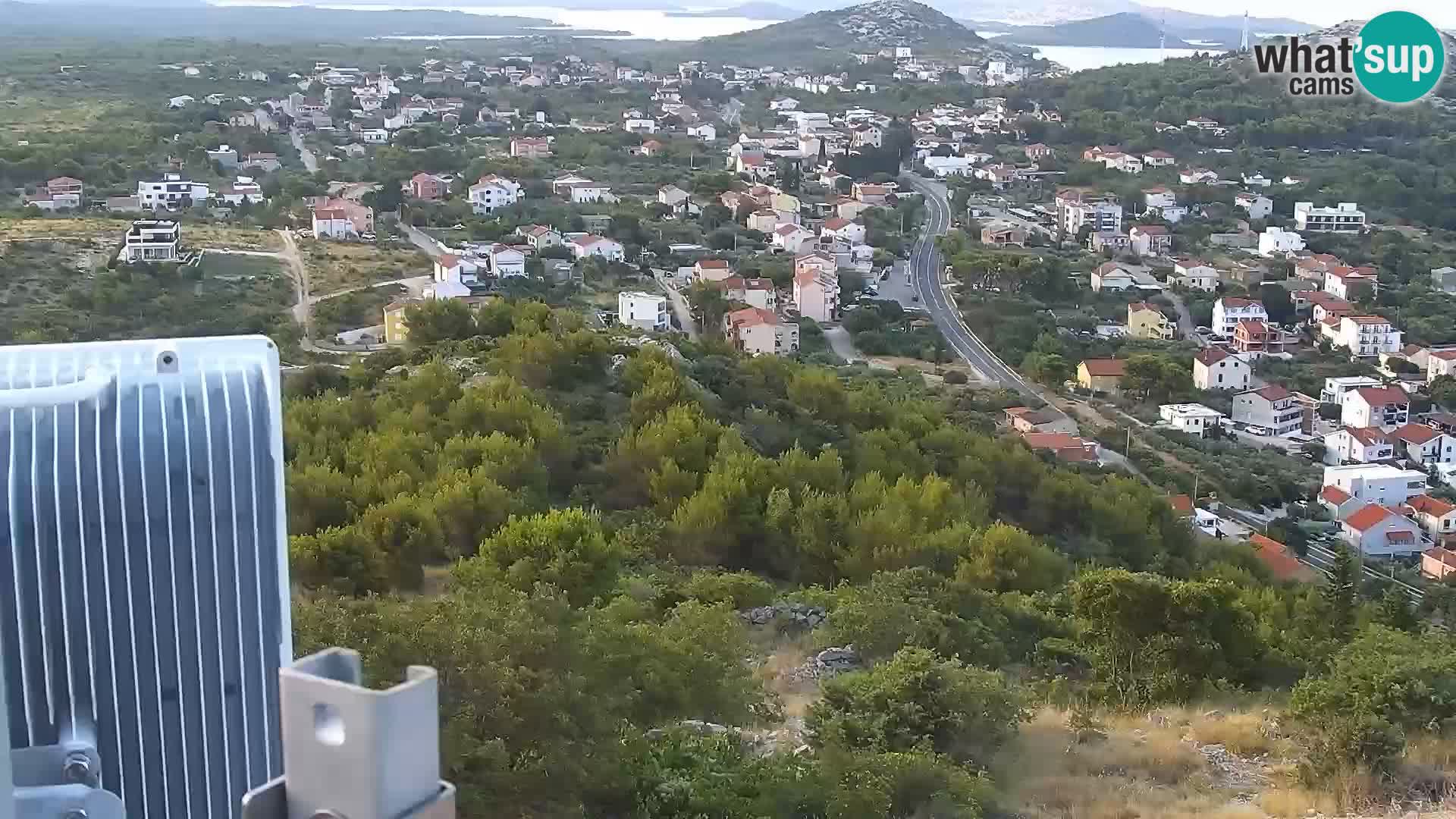 Spletna kamera Pakoštane – Drage – Kornati – Vransko Jezero