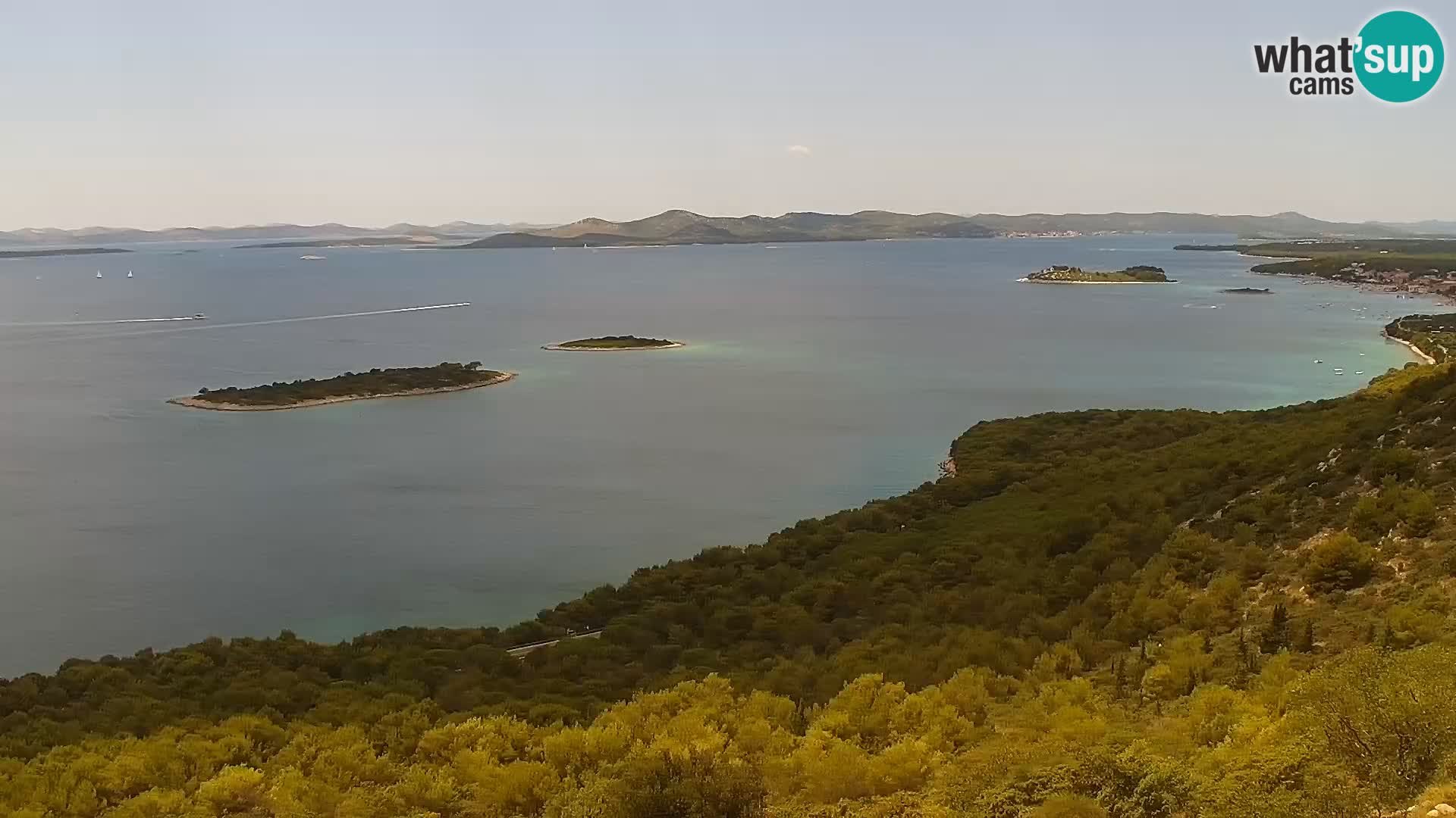 Livecam Pakoštane – Drage – Kornati – Vransko Jezero