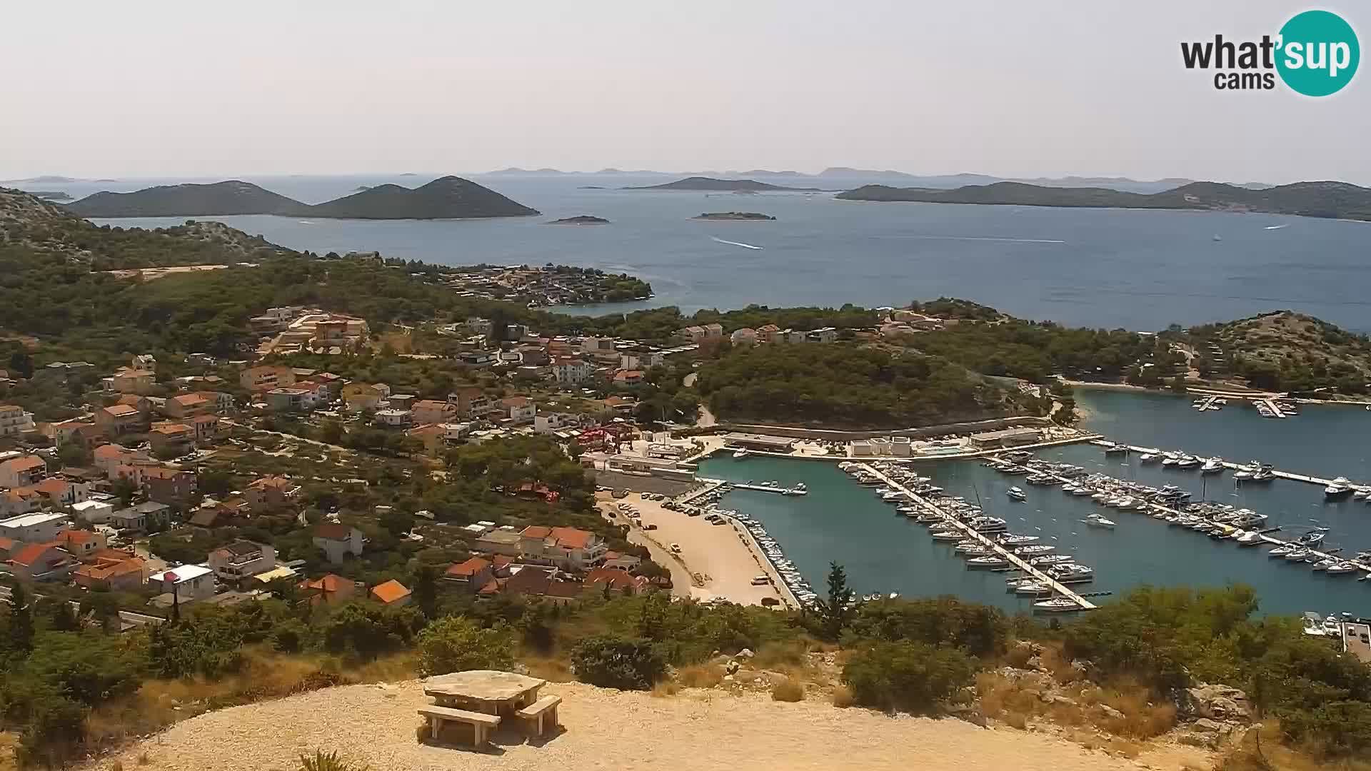 Livecam Pakoštane – Drage – Kornati – Vransko Jezero
