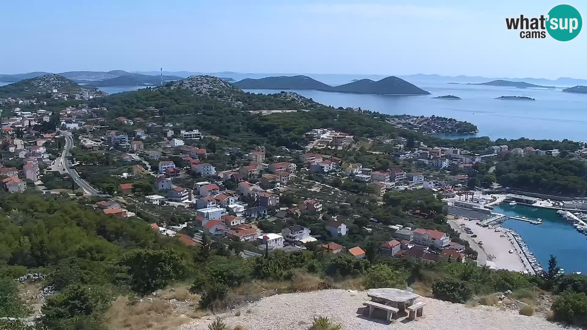 Webcam Pakoštane – Drage – Kornati – Vransko Jezero