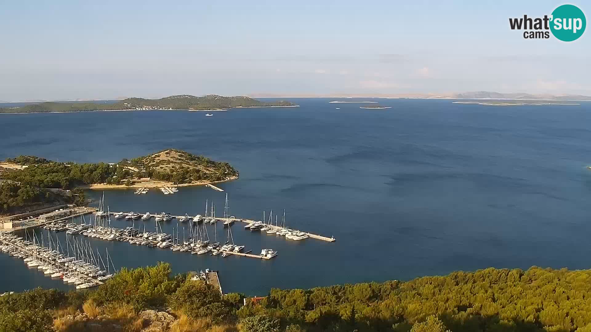 Livecam Pakoštane – Drage – Kornati – Vransko Jezero