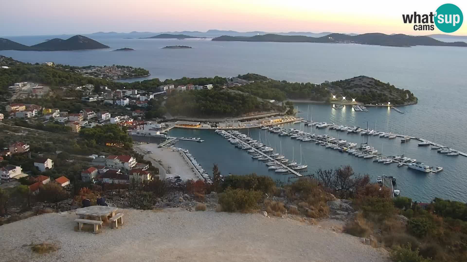 Live cam Pakoštane – Drage – Kornati – Vransko Jezero