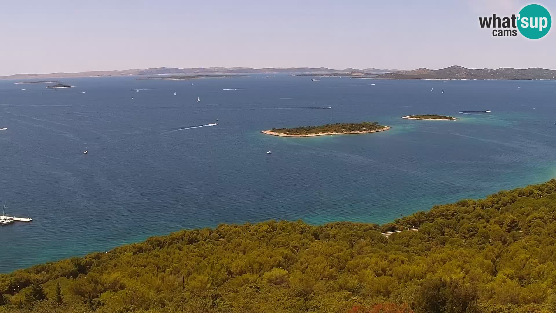 Live cam Pakoštane – Drage – Kornati – Vransko Jezero