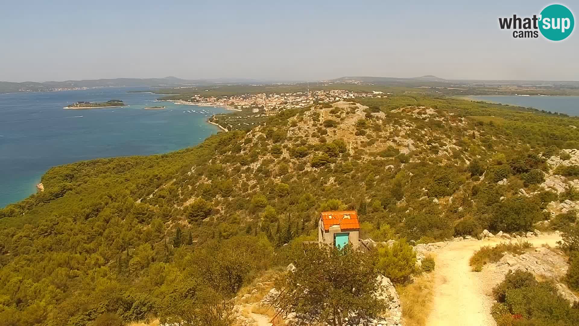 Webcam Pakoštane – Drage – Kornati – Vransko Jezero