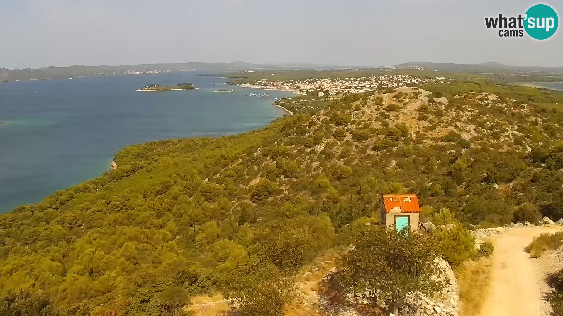 Webcam Pakoštane – Drage – Kornati – Vransko Jezero