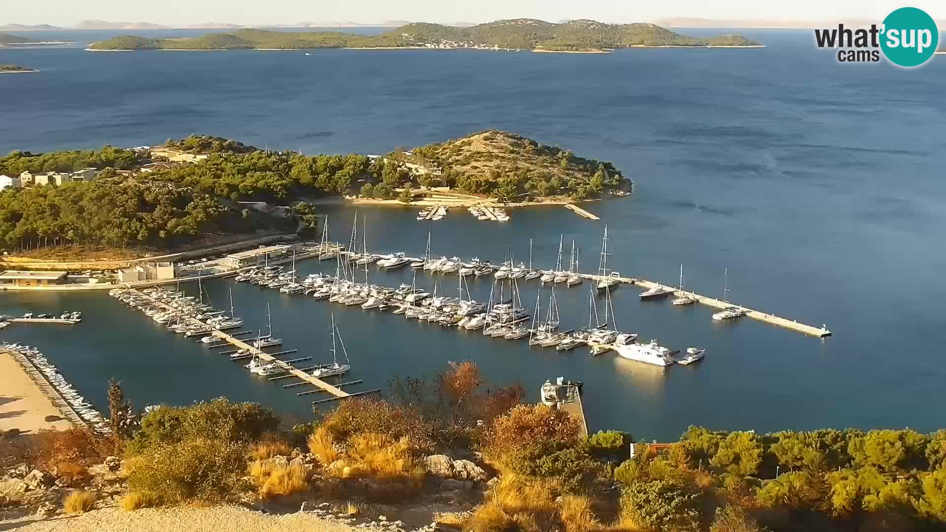 Webcam Pakoštane – Drage – Kornati – Vransko Jezero