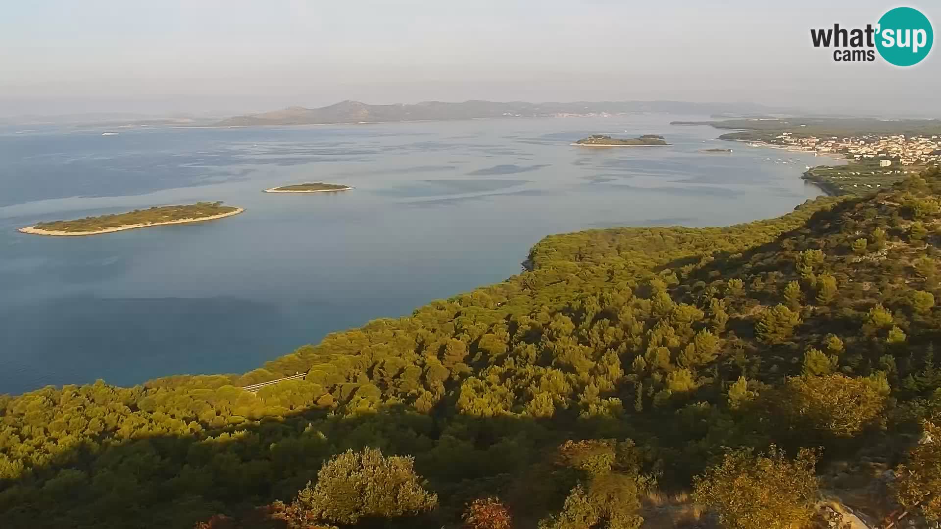 Webcam Pakoštane – Drage – Kornati – Vransko Jezero