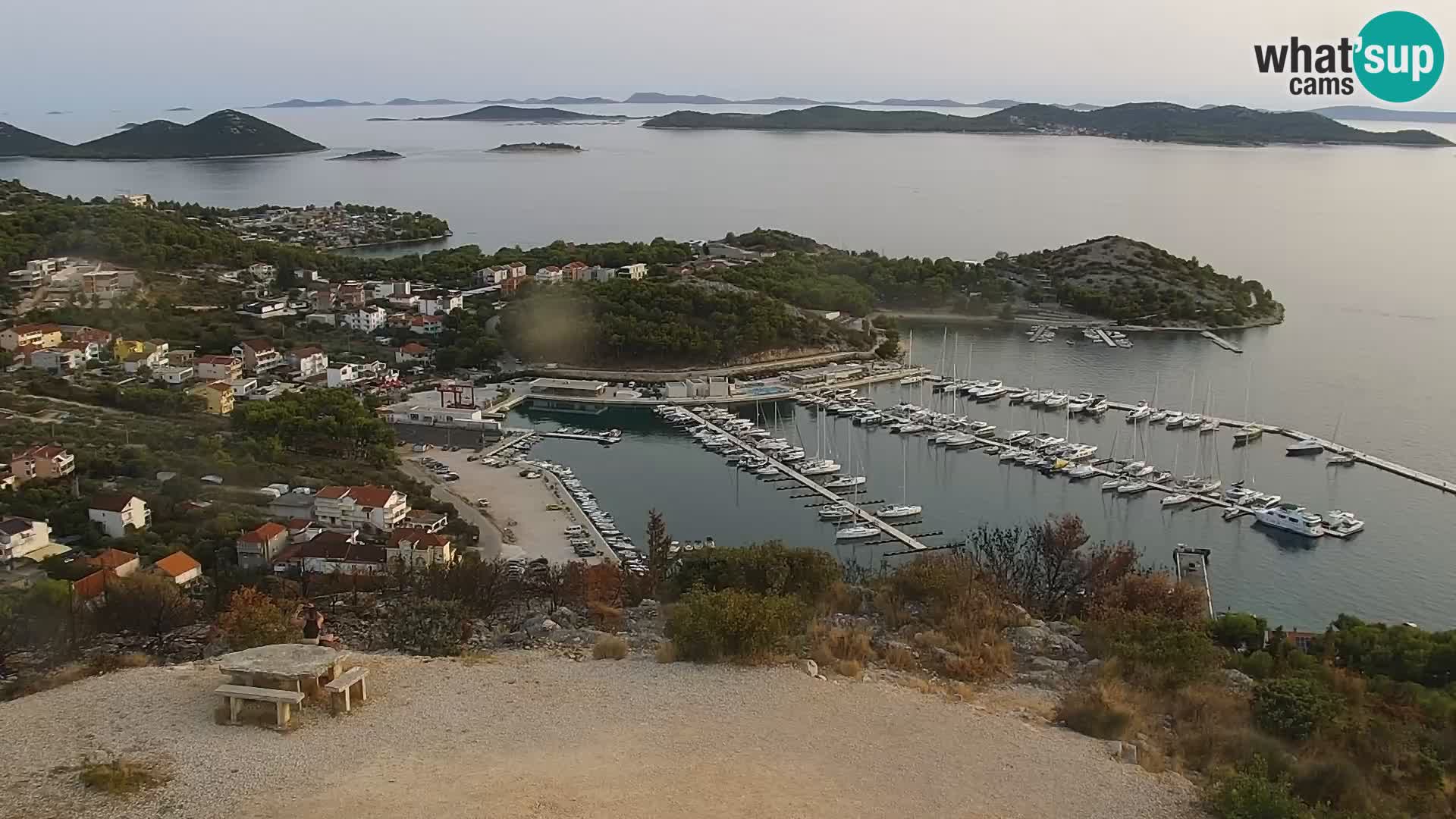 Webcam Pakoštane – Drage – Kornati – Vransko Jezero