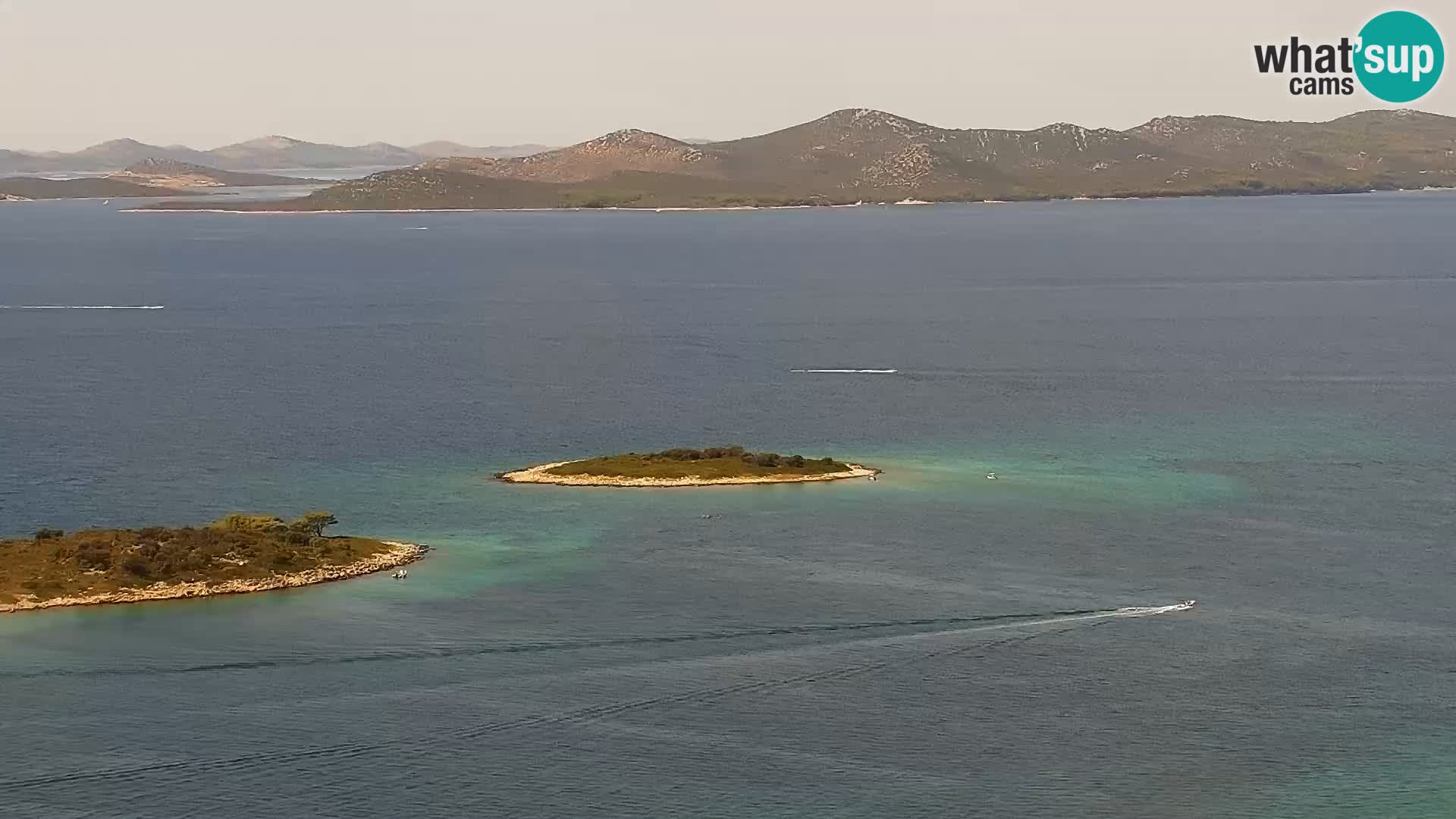 Webcam Pakoštane – Drage – Kornati – Vransko Jezero