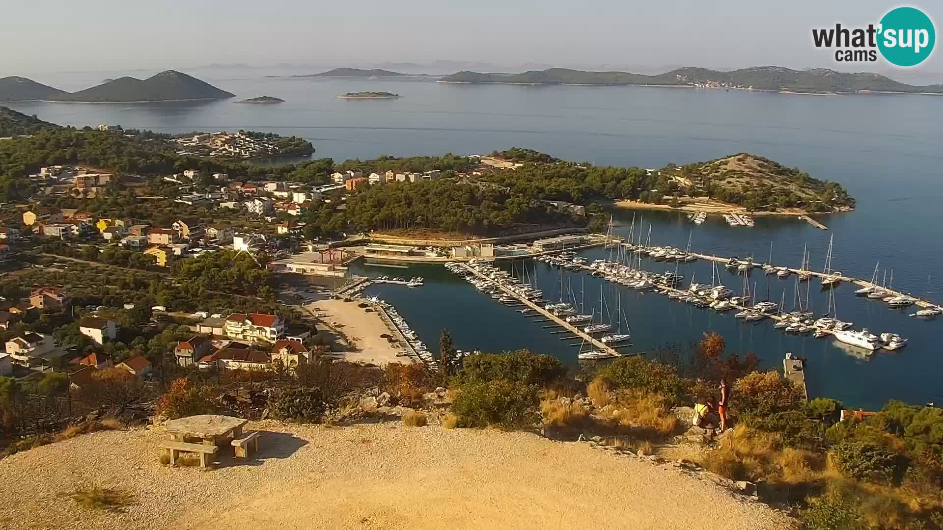 Webcam Pakoštane – Drage – Kornati – Vransko Jezero