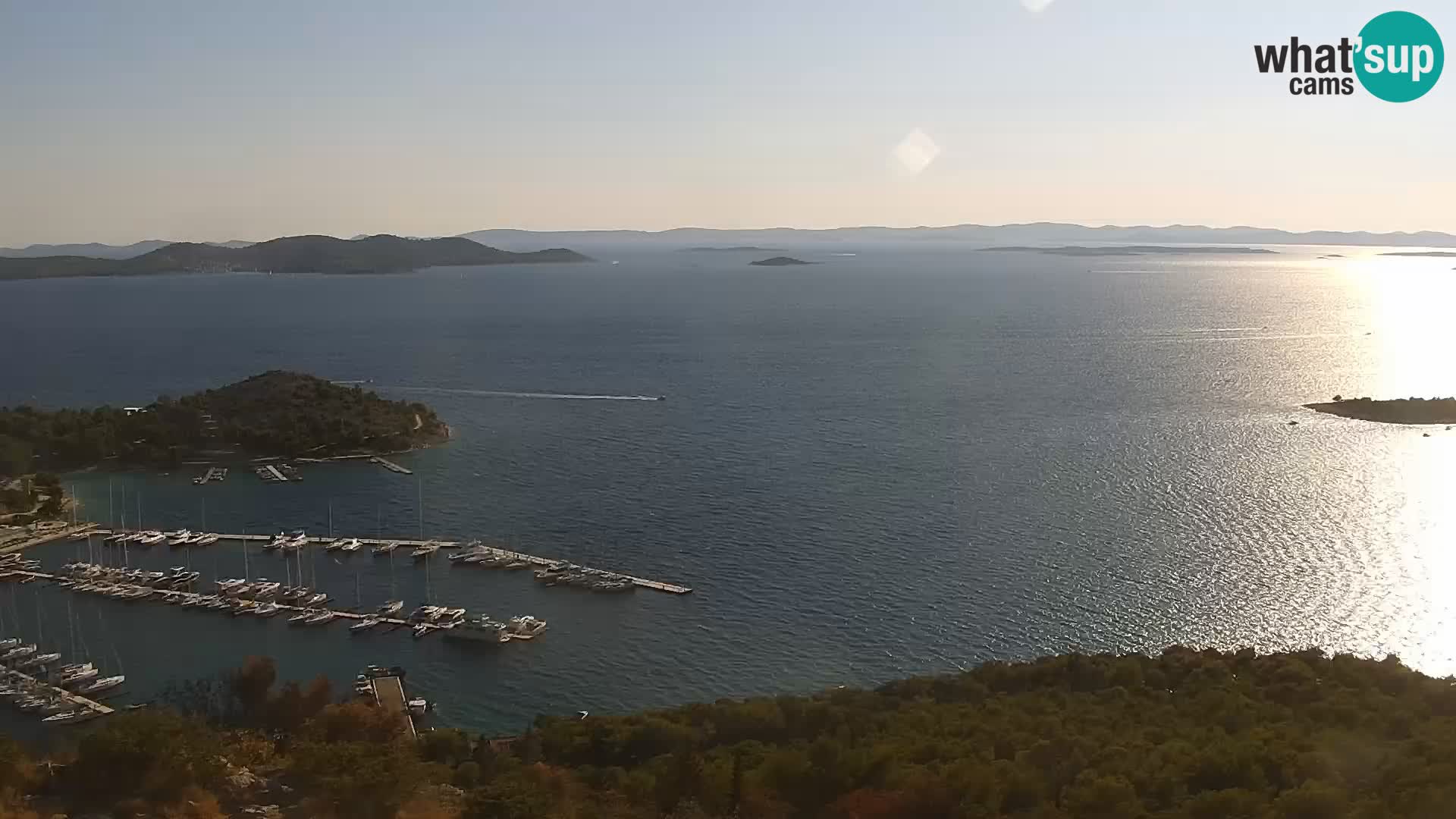 Webcam Pakoštane – Drage – Kornati – Vransko Jezero