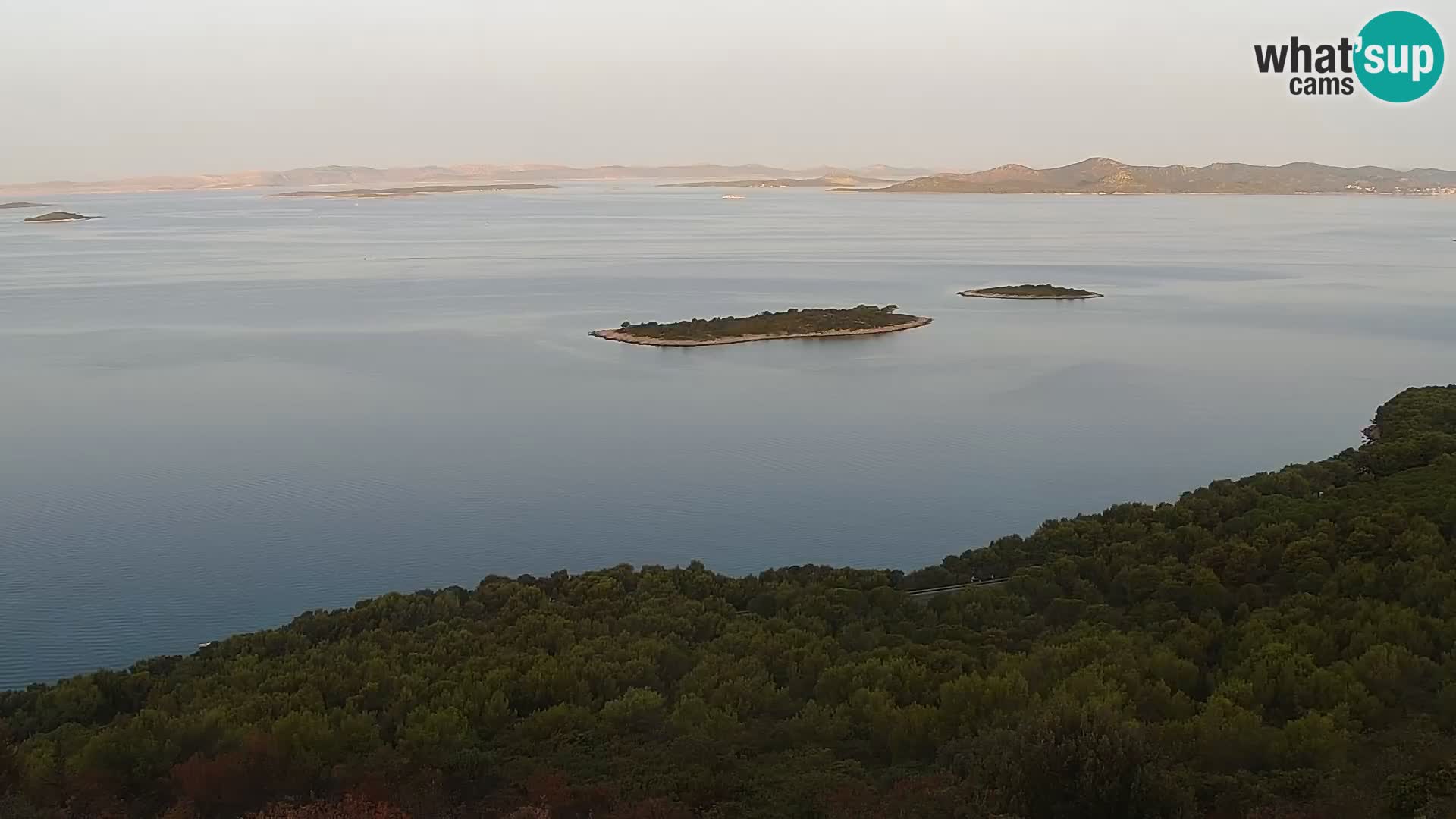 Livecam Pakoštane – Drage – Kornati – Vransko Jezero