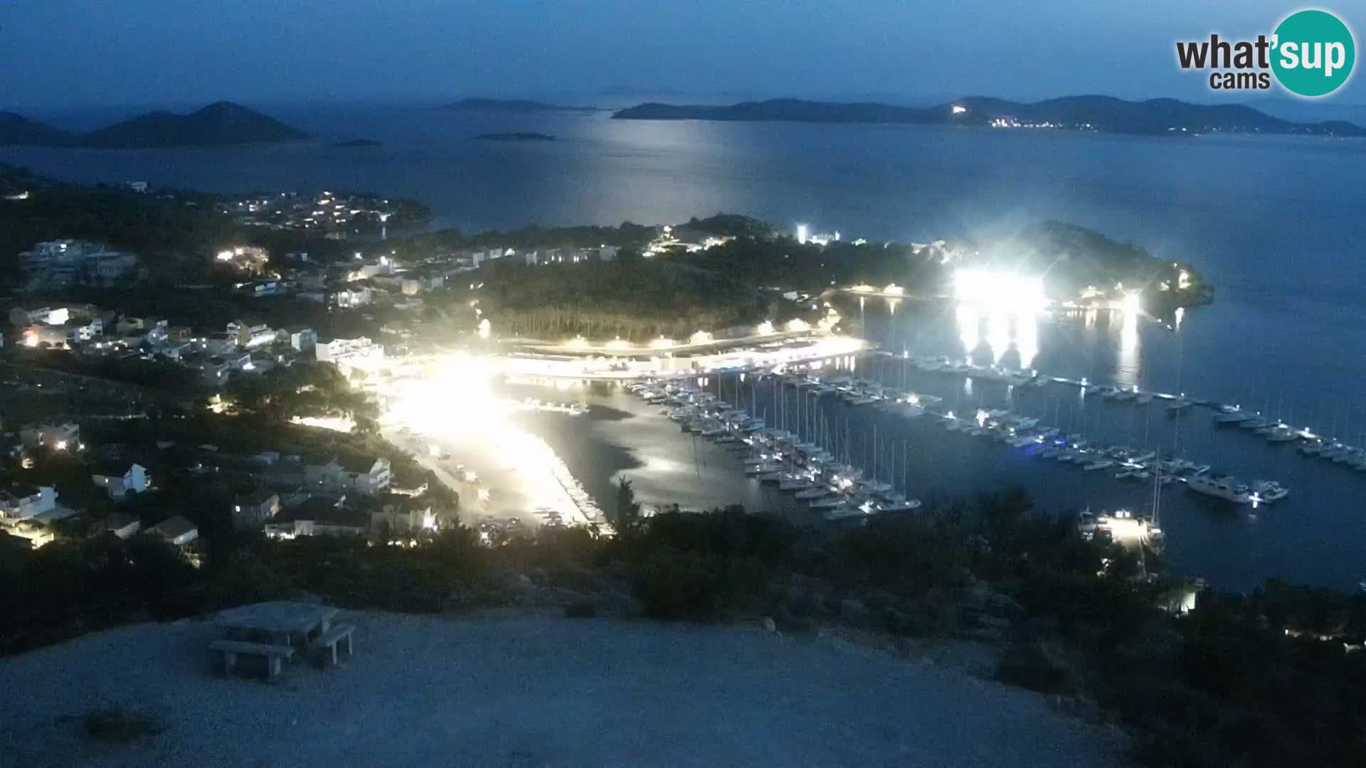 Webcam Pakoštane – Drage – Kornati – Vransko Jezero